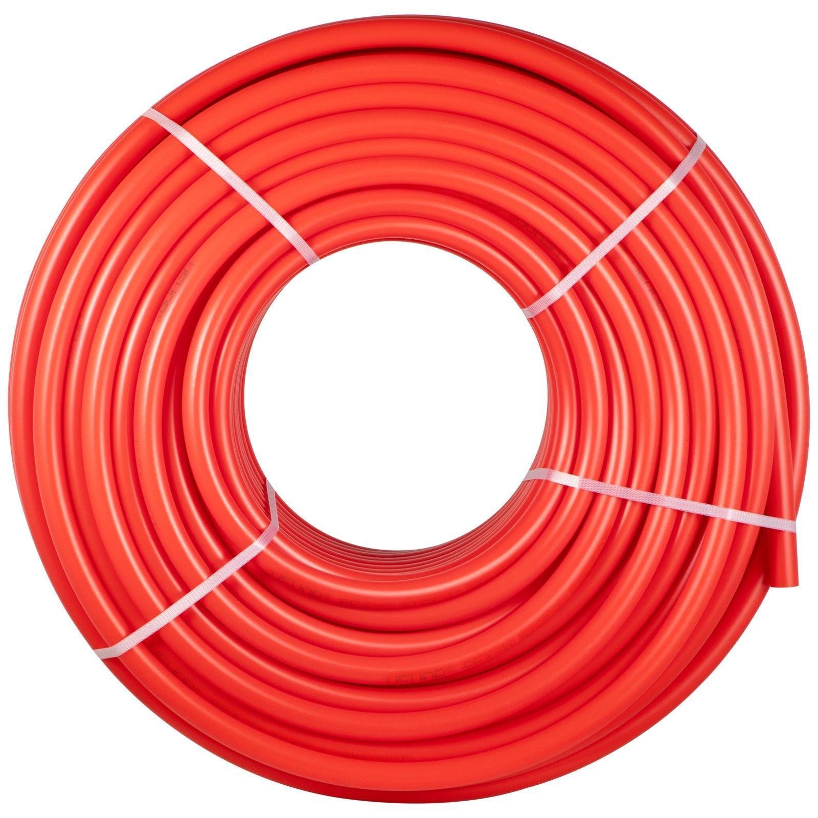Pipe, 1 Inch x 500 FT Tubing, Non Oxygen Barrier Red -B Pipe,