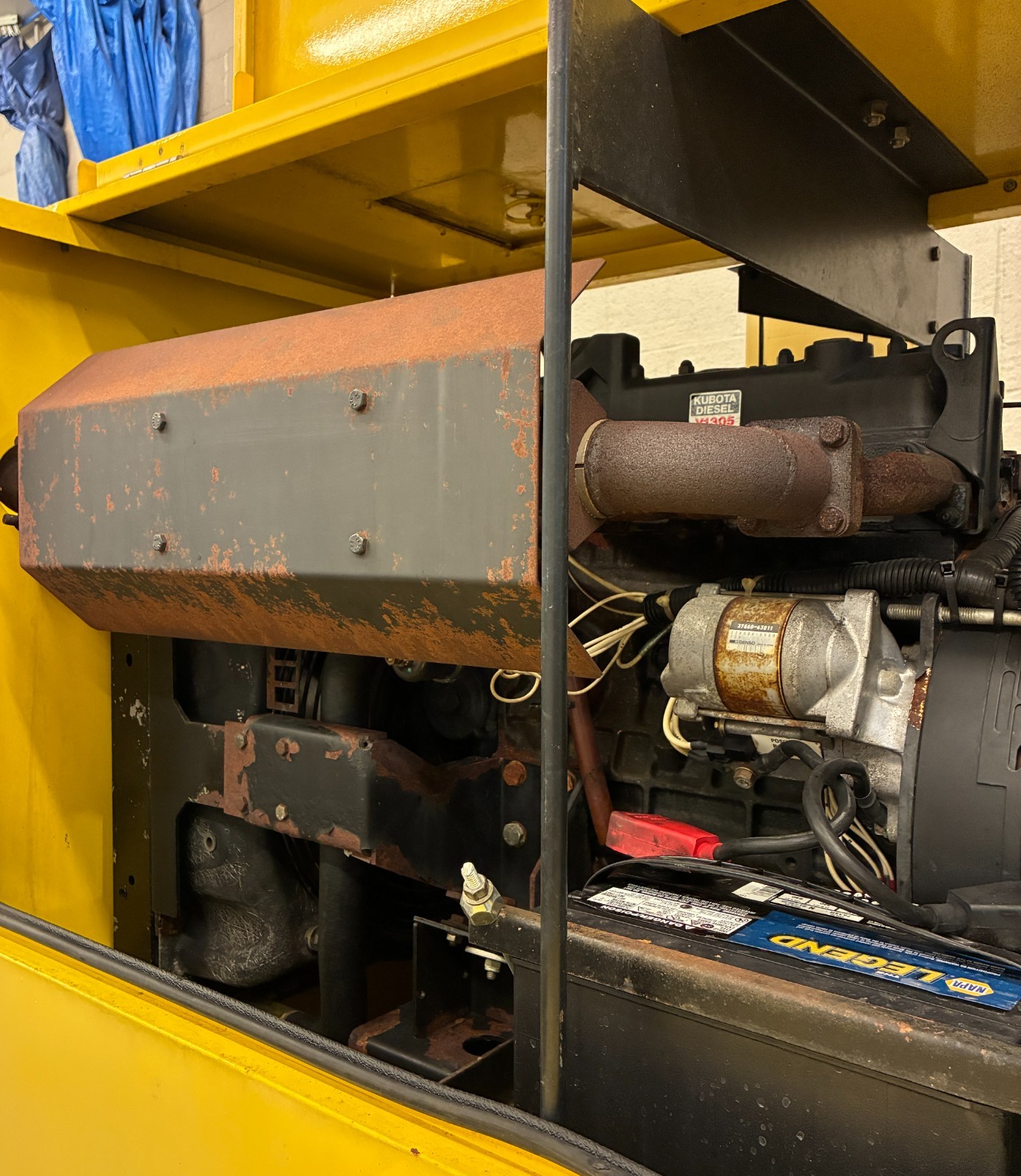 10KW Kohler Portable Diesel Generator, Kubota Diesel V1305, 120/240v 1P, WE SHIP