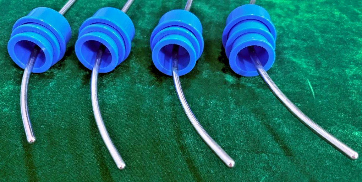 4pc Laparoscopic Gynecology Marva-Type Uterine Manipulator with 3 Cups Reusable