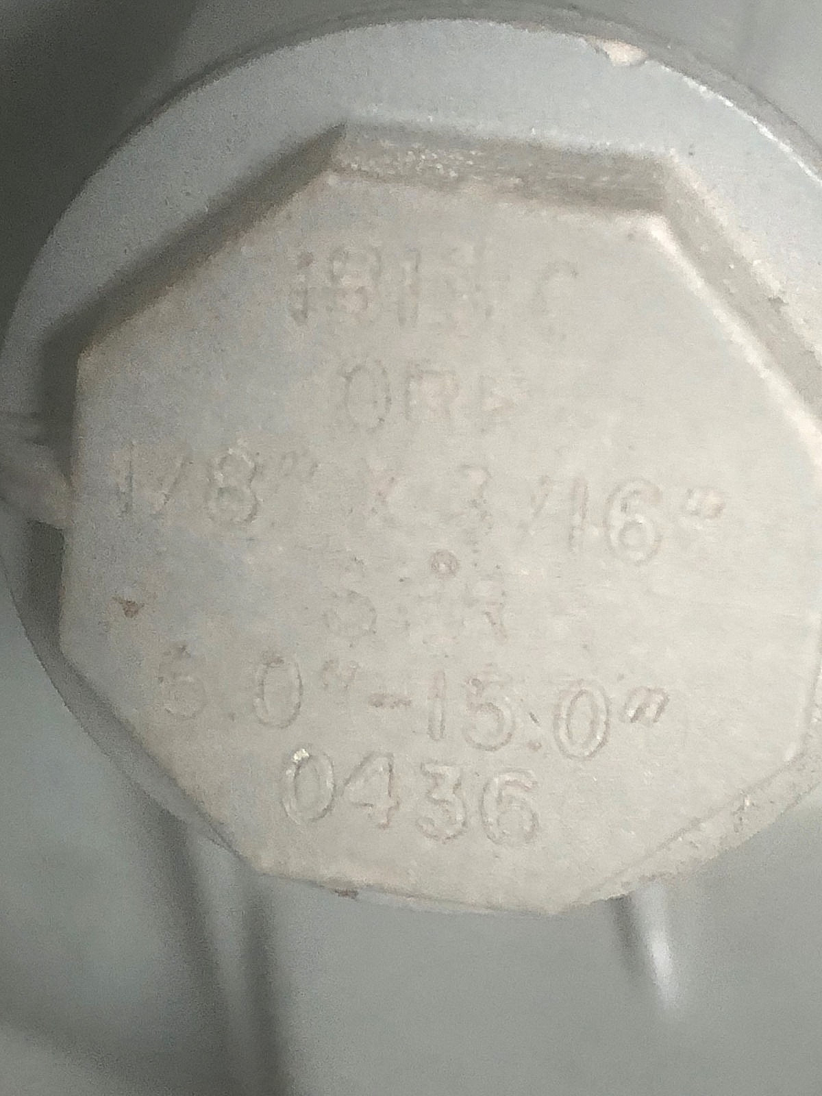 American Meter Co Gas Pressure Regulator 1813 C ORF 1/8 x 3/16 SPR 5.0-15.0 0436