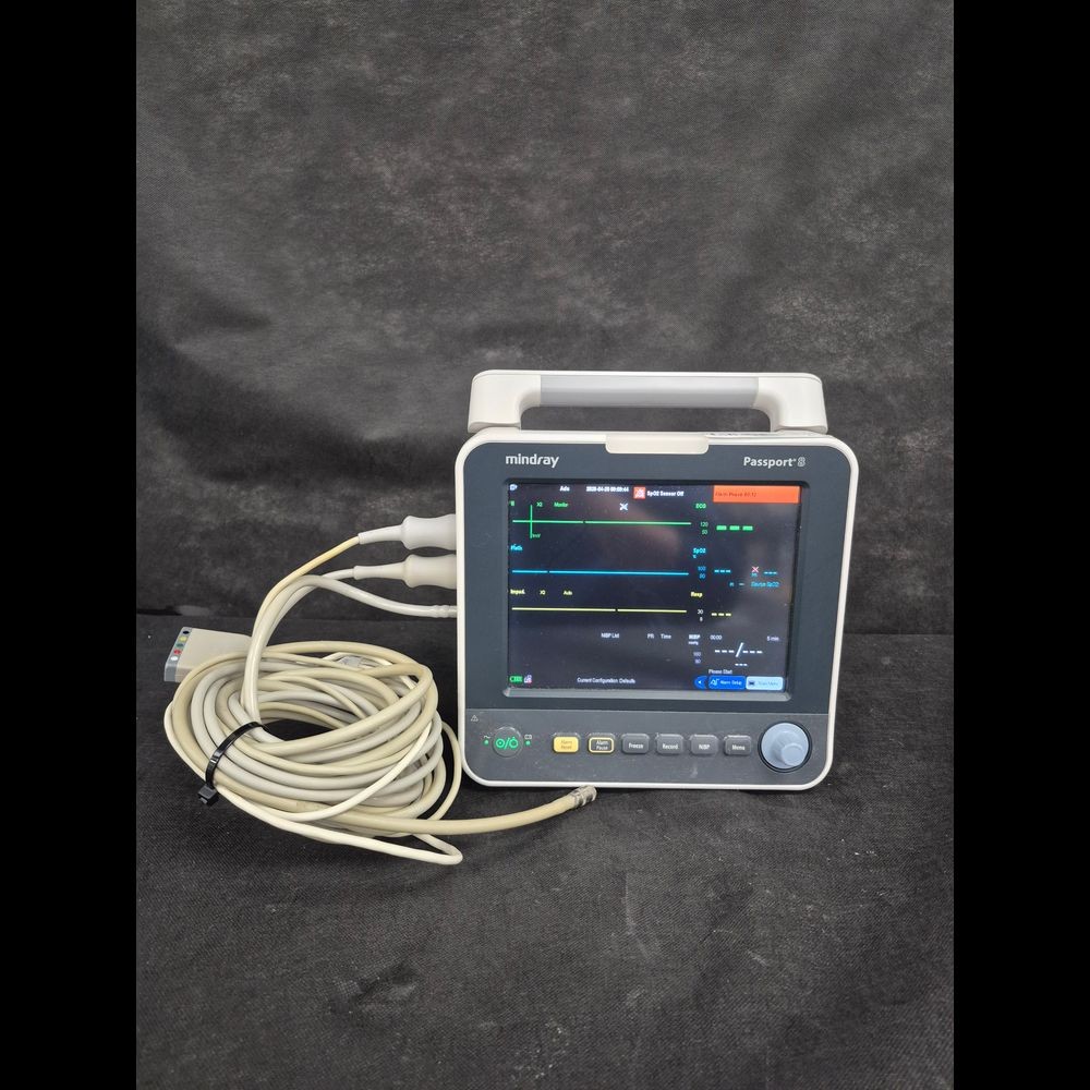 MINDRAY PASSPORT 8 PATIENT MONITOR (QTY 1)