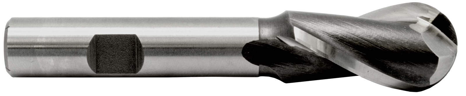 1-1/4″ Ball Nose End Mill, High Speed Steel, 2-Flute, 1-1/4″ Shank, by MDX