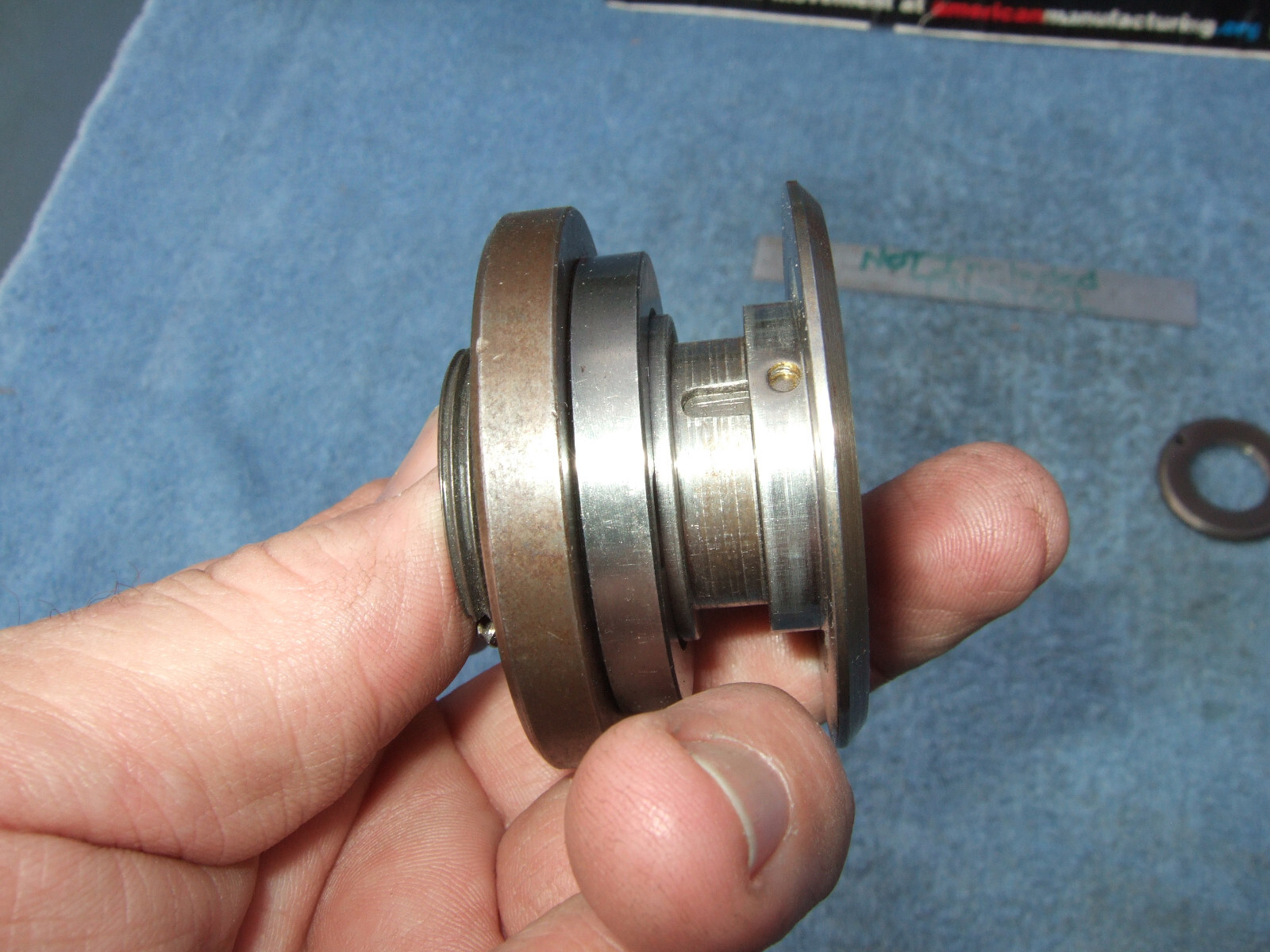 GRINDING WHEEL ADAPTER BALANCING ARBOR MAY FIT TOOL&CUTTER GRINDER SMALLER TAPER