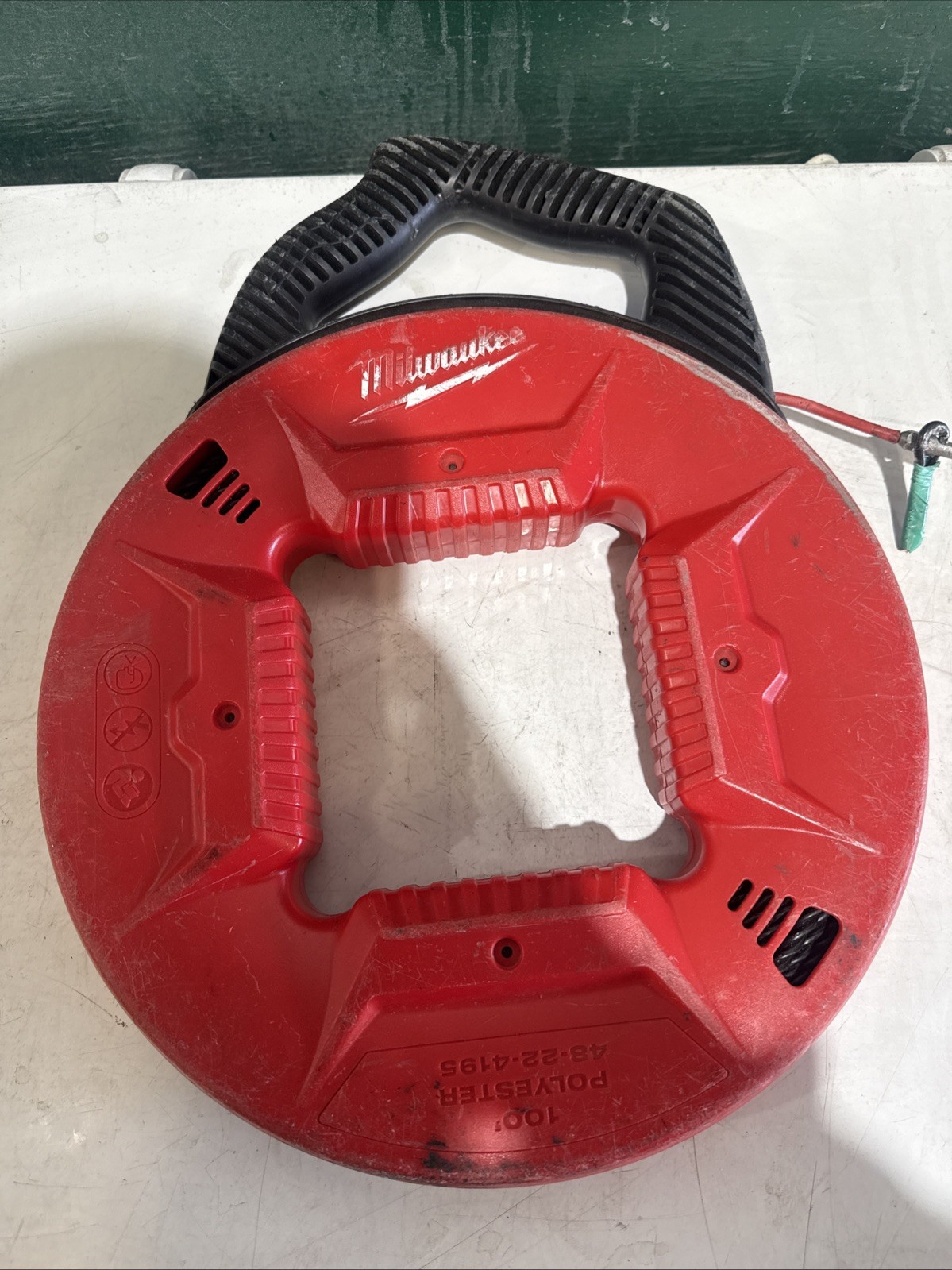 Milwaukee 48-22-4195 30m Polyester Fish Tape – Red