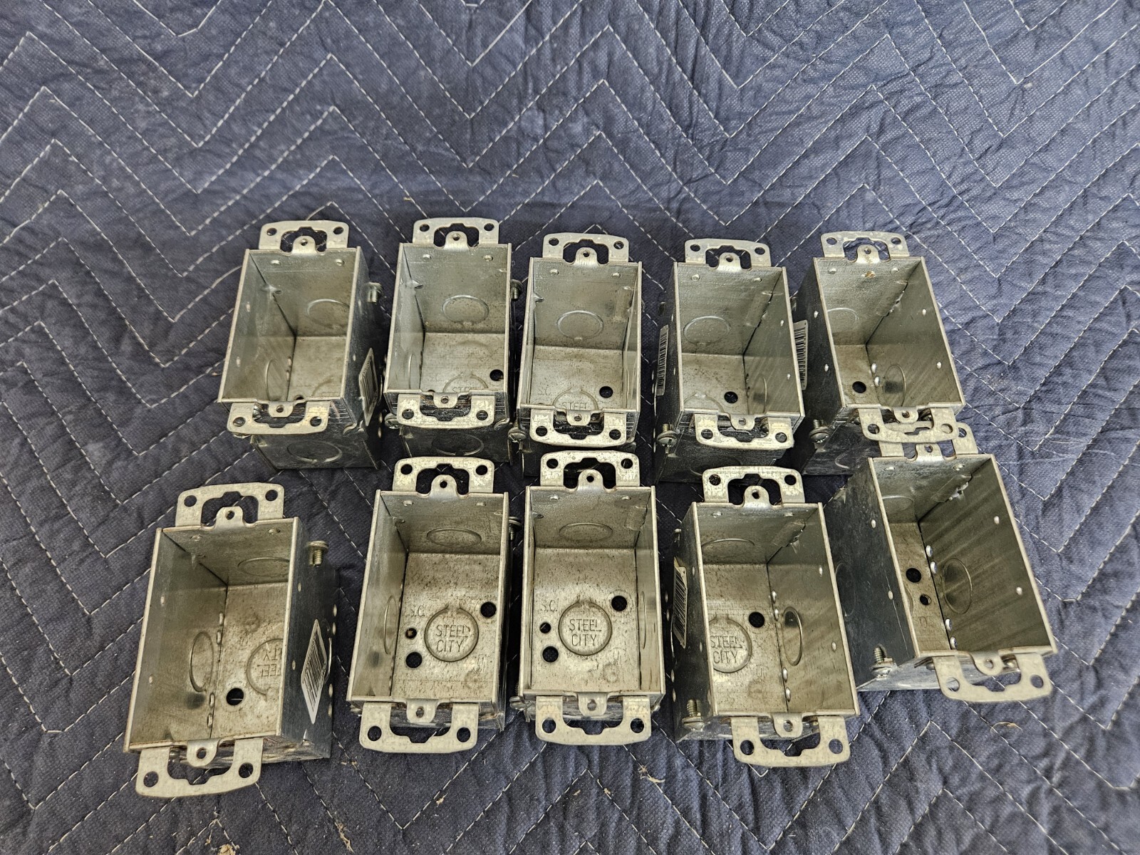 Steel City CW-1/2 Gangable Switch Box CW 1/2 (Box Of 10)