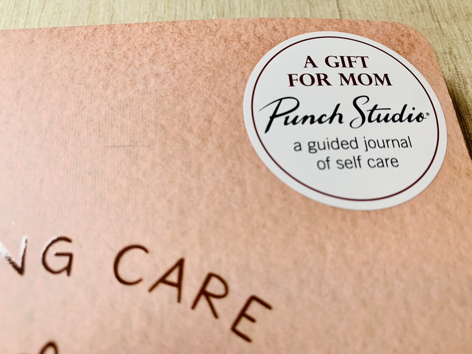 Punch Studio Guided Self Care For Mom Journal 208-Page Full Color Undated Gift