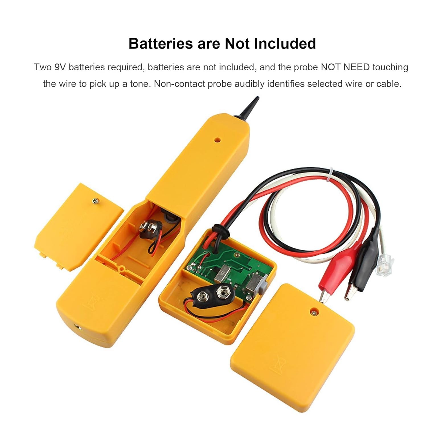 Electrical Wire Tracer Circuit Tester W/tone Generator & Probe Kit, Cable Signal