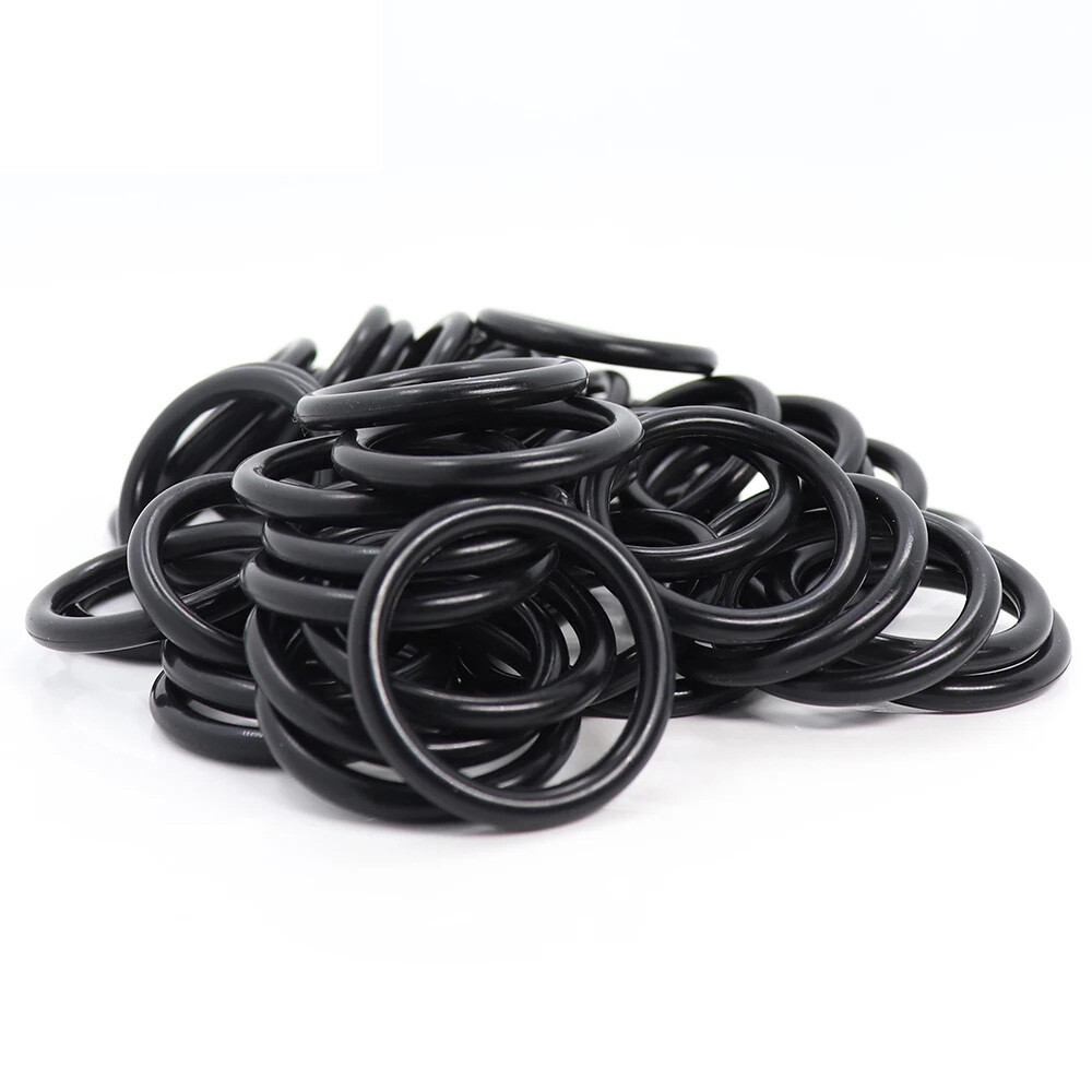 O-Rings 4mm Cross Section NBR Nitrile Rubber 12mm~450mm ID Oil Resistant Seals