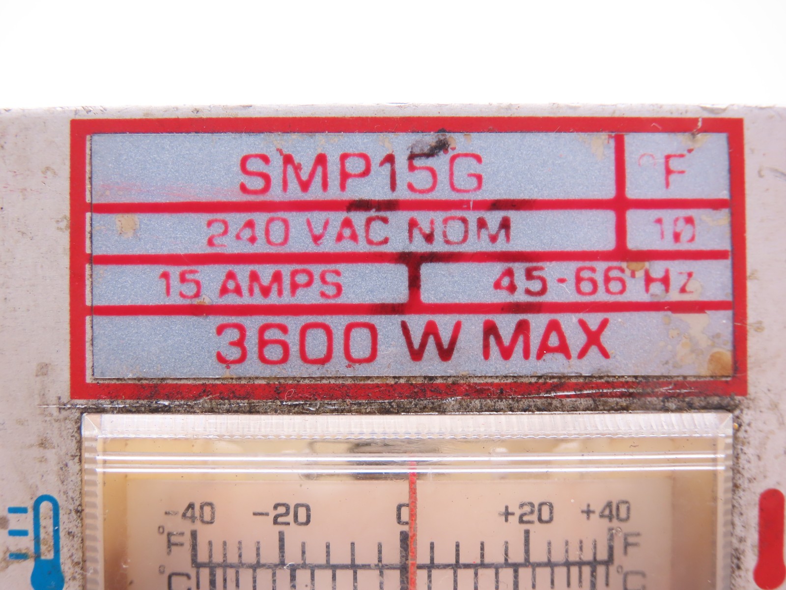 DME SMP15G Micropressor Temperature Controller 240VAC 15A Max 3600W