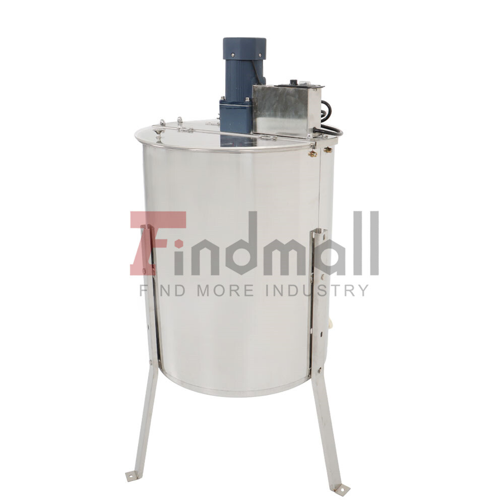 Electric Honey Extractor Beekeeping Equipment 4/8 Frames Stainless Steel 140W