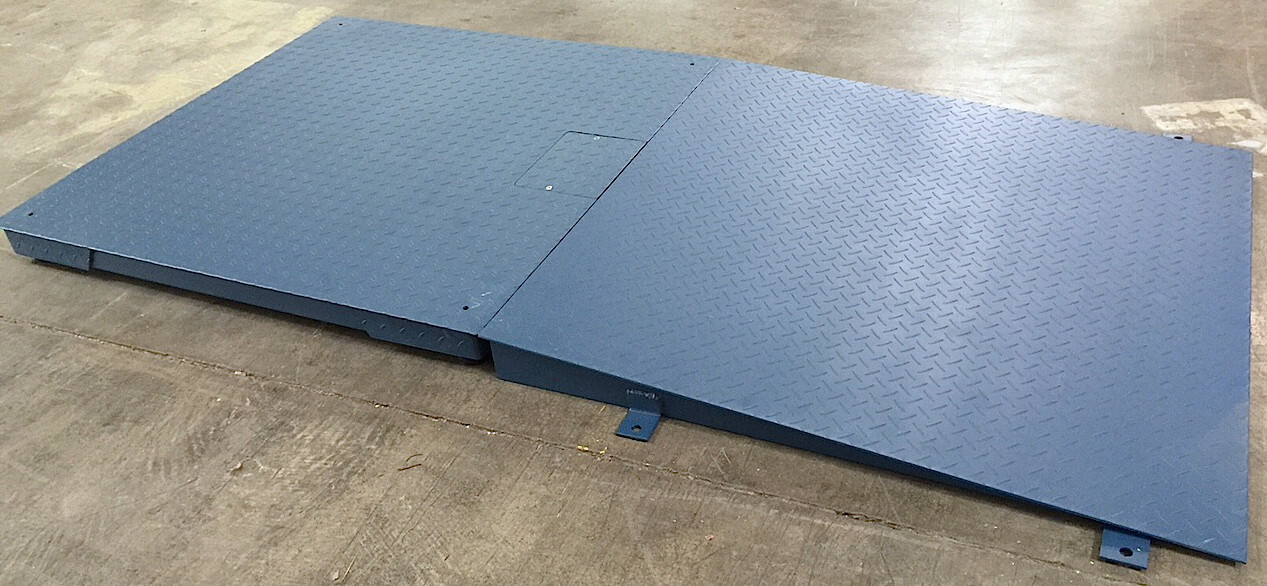 2’x2′ 5000 LB 24″x24″ FLOOR PALLET SCALE NTEP LEGAL FOR TRADE HEAVY DUTY STEEL