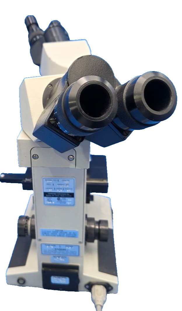 Reichert Microstar IV 410 Dual Head Microscope W/ 4x, 10x, 40x, 100x/1.25