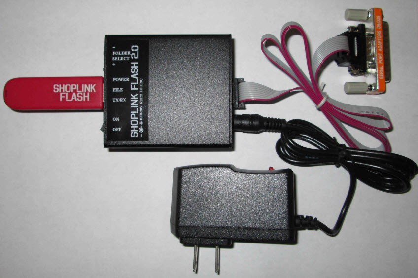 Haas USB FLASH memory upgrade for Haas CNC, Send-Receive DNC Drip feed via RS232
