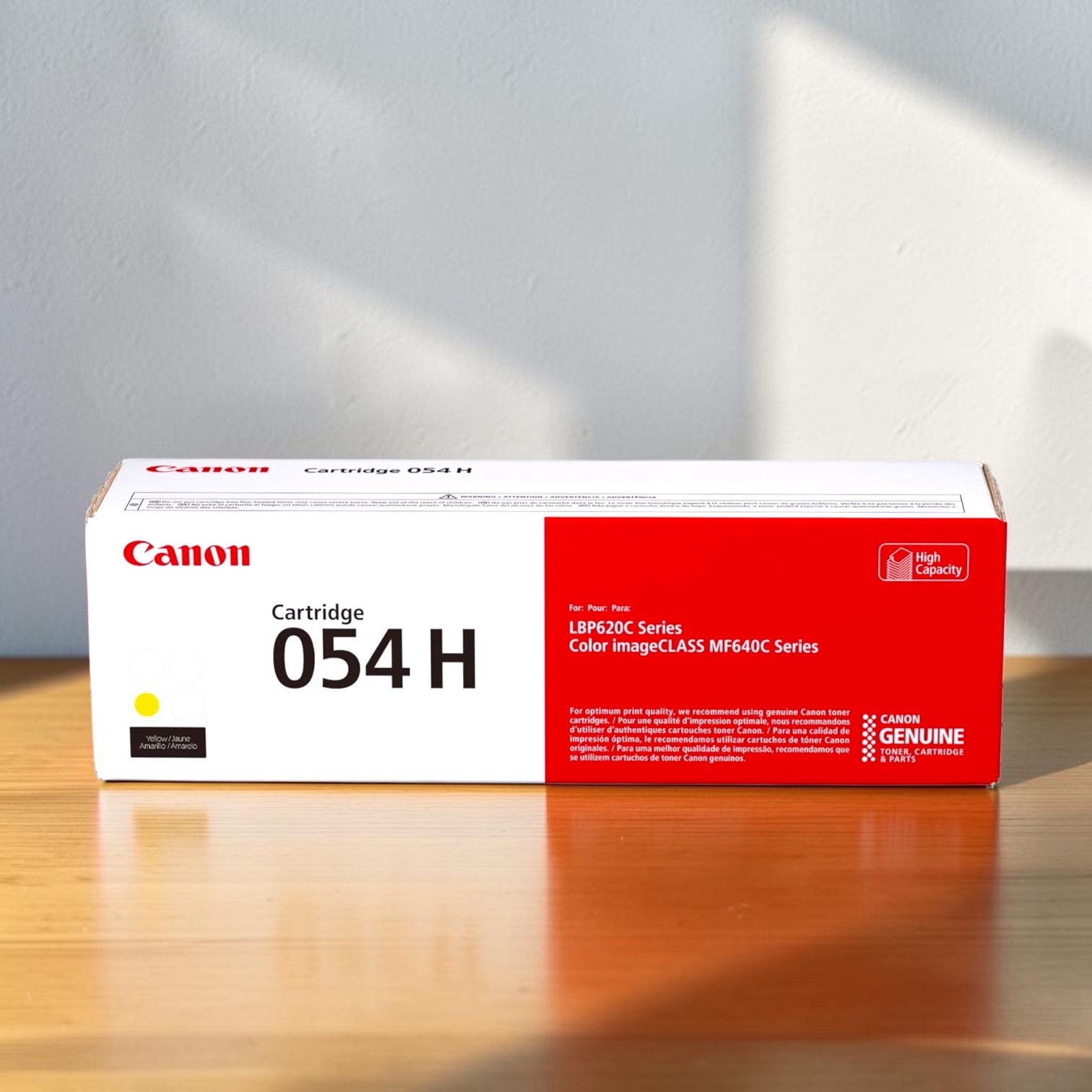 Canon 054H Genuine High Yield Toner Set CMYK 4 Color LBP620C MF640C Sealed Box