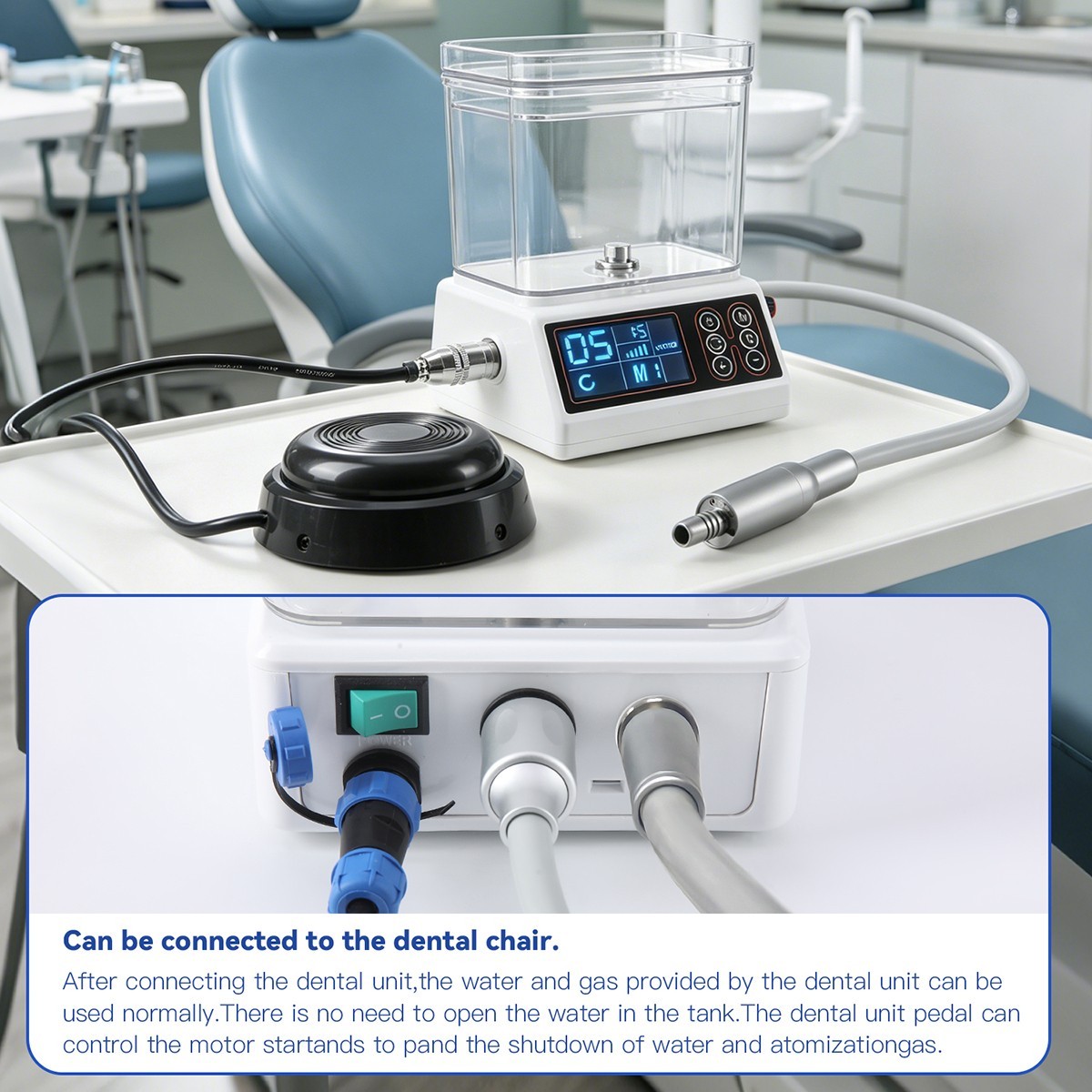 Woodpecker DTE D1 Dental Ultrasonic Scaler Water Supply System and Connector Kit
