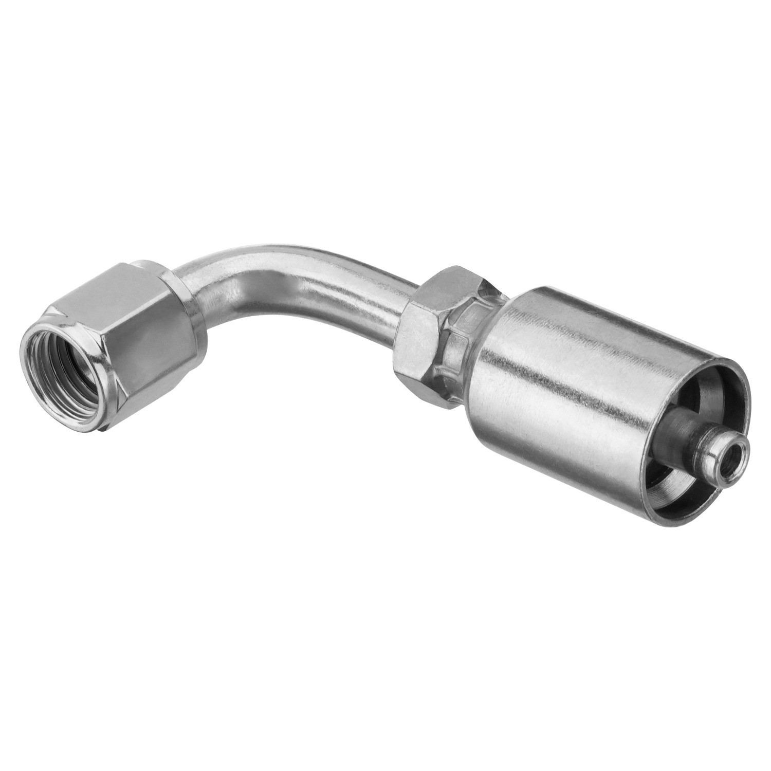 33FT 1/4″ Hydraulic Hose w/ 16 Fittings (JIC Female & NPTF Male & JIC Female 90°
