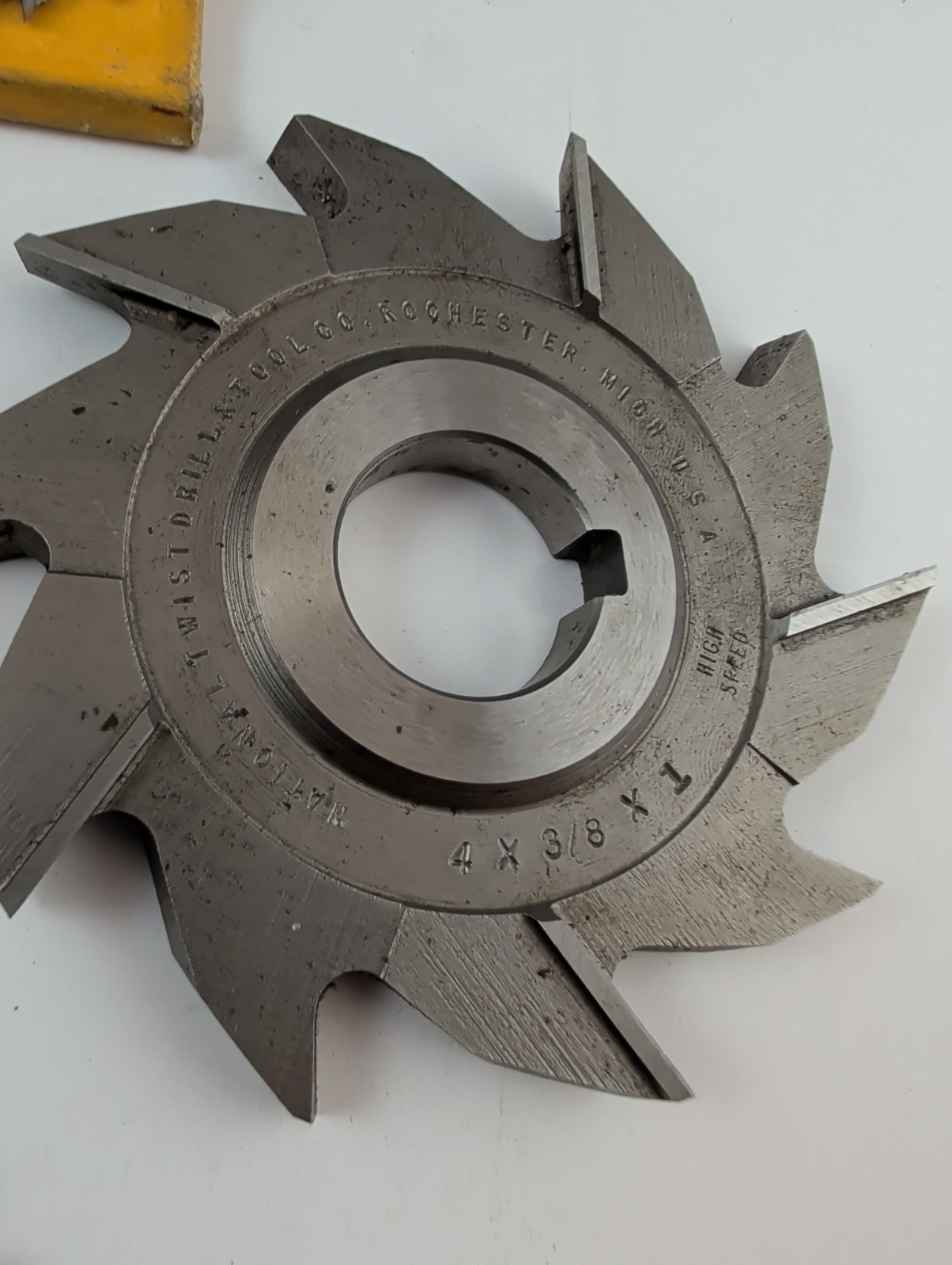 USA Made 1″ Arbor Hole Side Mill Cutter Lot HSS 3″ 4″ Horizontal Milling