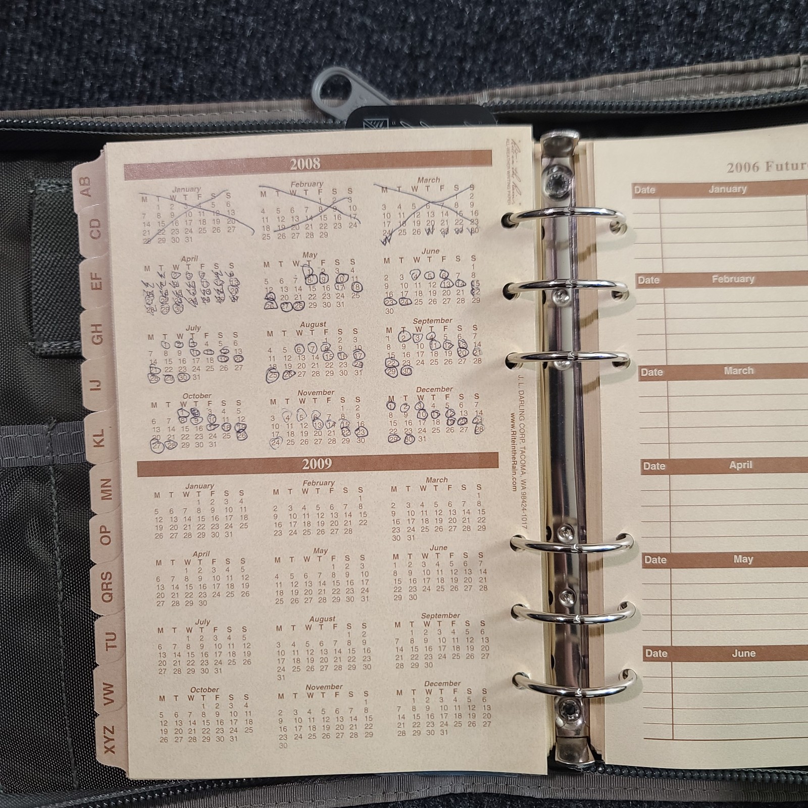 Rite in the Rain Tactical Field Binder Kit ACU Camo U.S. Army Notebook Organizer