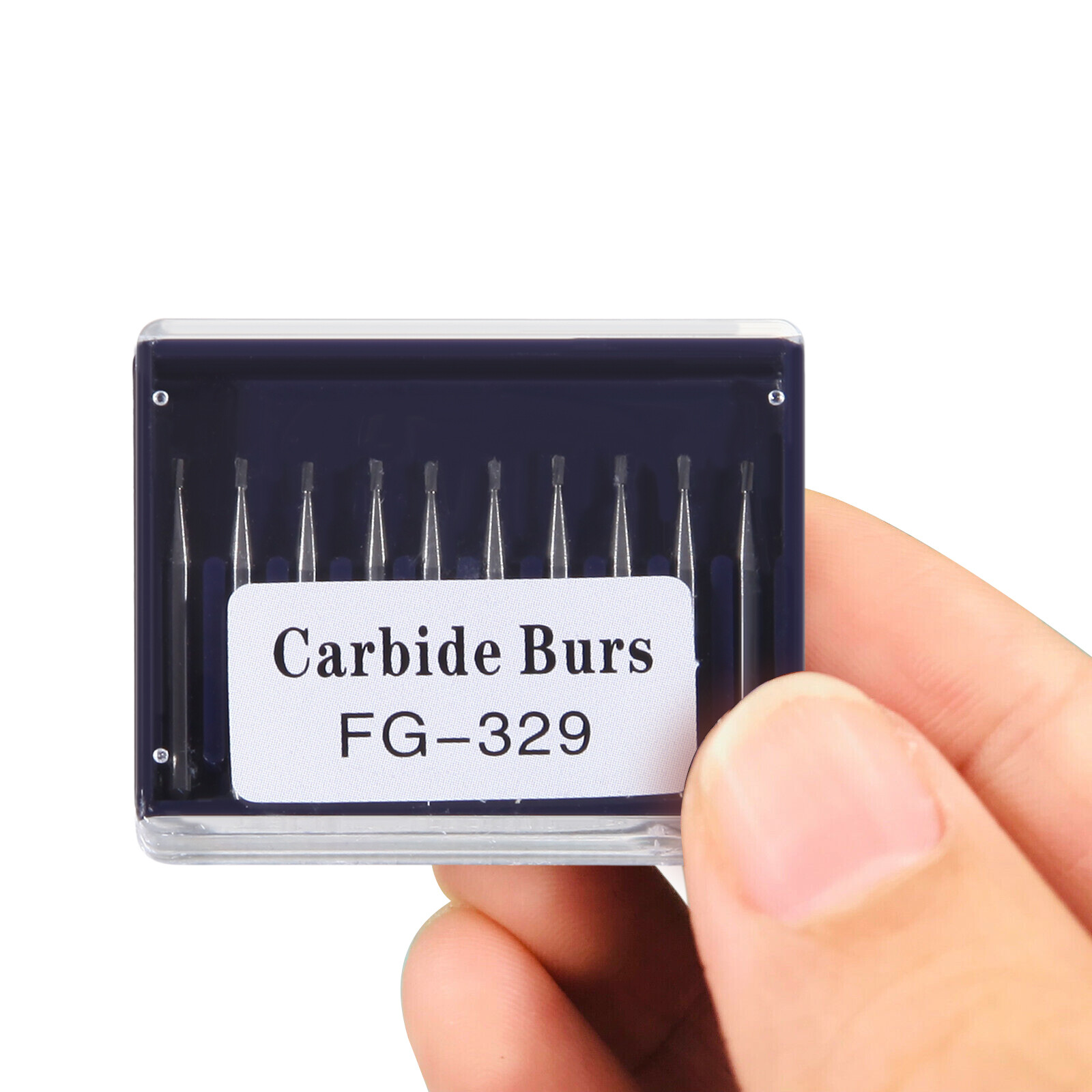 Dental Carbide Burs Pear-Shaped Type for High Speed Tungsten Steel Bur FG329