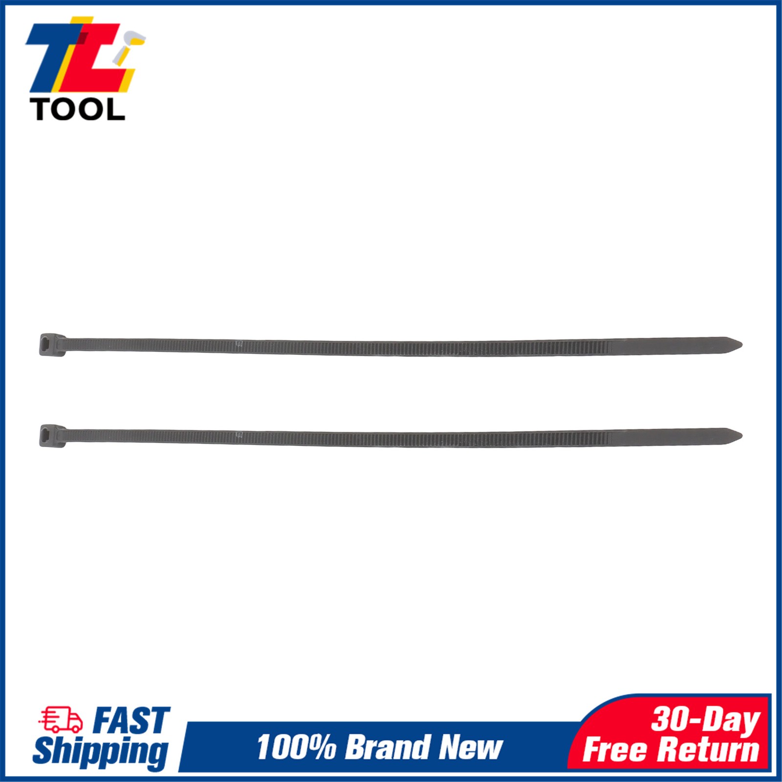 8in 1000pcs Uv Rated Zip Ties 40lb Self-Locking Plastic Cable Ties Width 0.14in