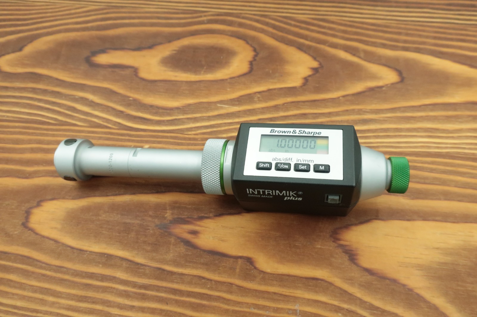 Brown & Sharpe 599-290-120 Intrimik Plus Digital Bore Gage 1.000-1.200″ Swiss