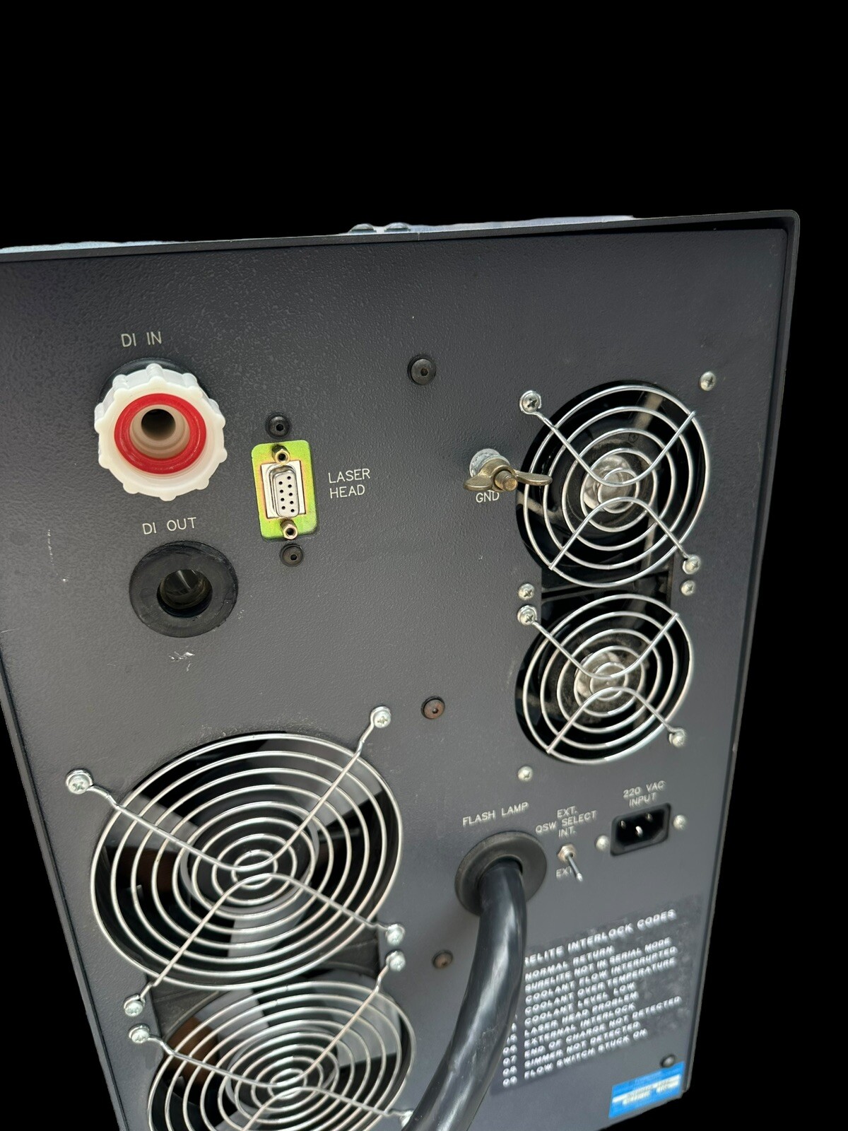 Continuum Surelite SLII-10 Power Supply With Spectra Physics 177-G02 Laser
