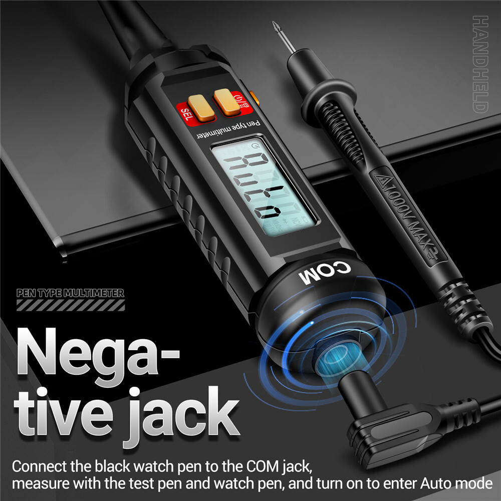 ANENG A3010 4000 Counts Pen Multimeter Backlight Multi Meter Digital Tester