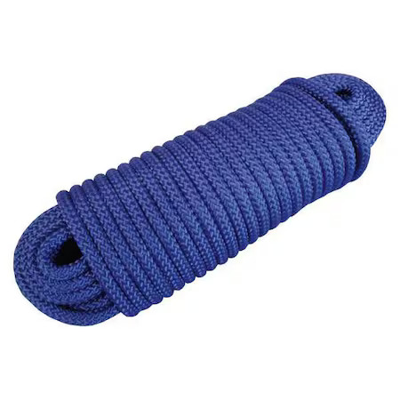 Zoro Select 20Tl75 Utility Cord, 3/8 In X 100 Ft, 12 Strand, 20Tl75
