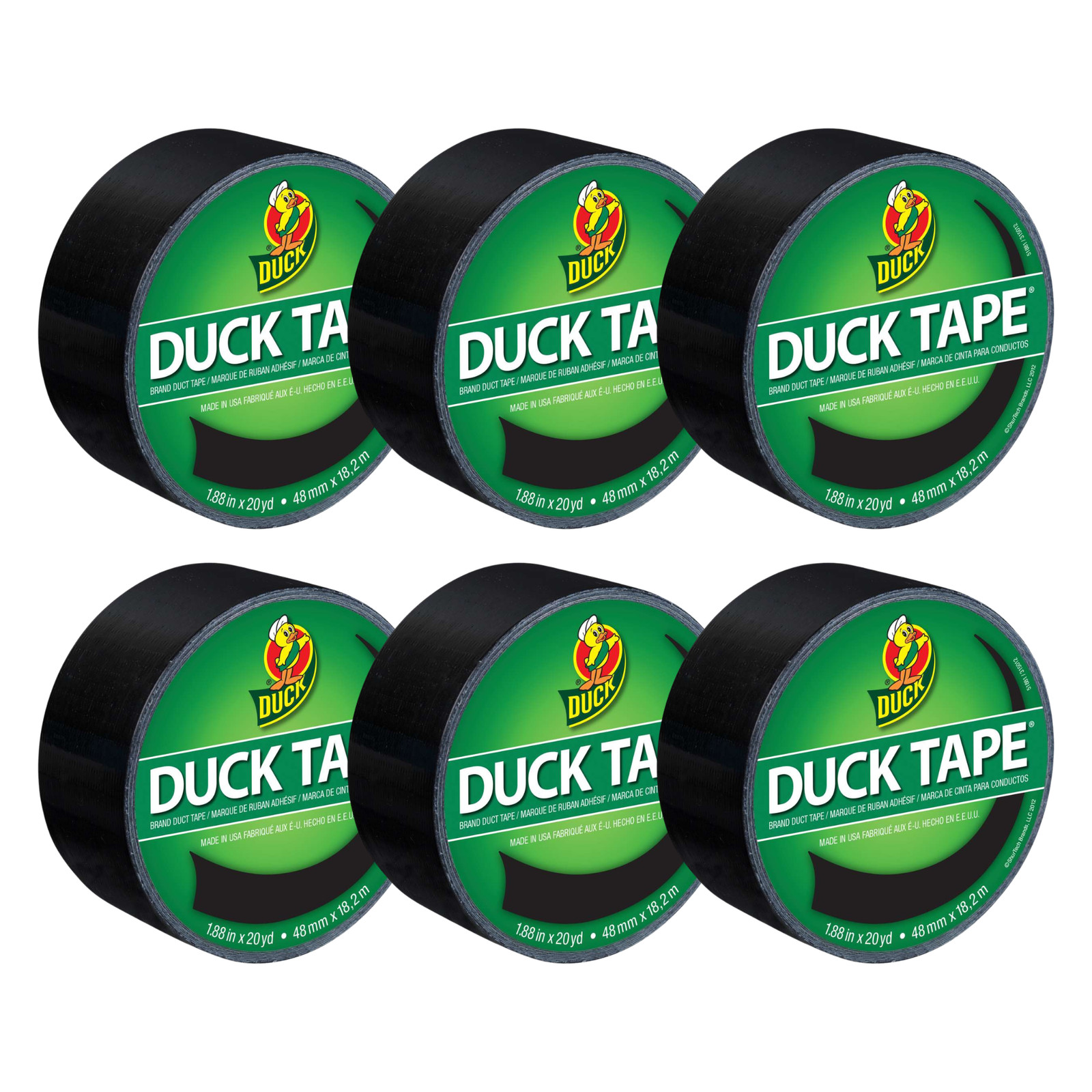 Duck Brand Solid Color Duct Tape: 1.88 in. x 60 ft. (Beige) [6-pack] 283264
