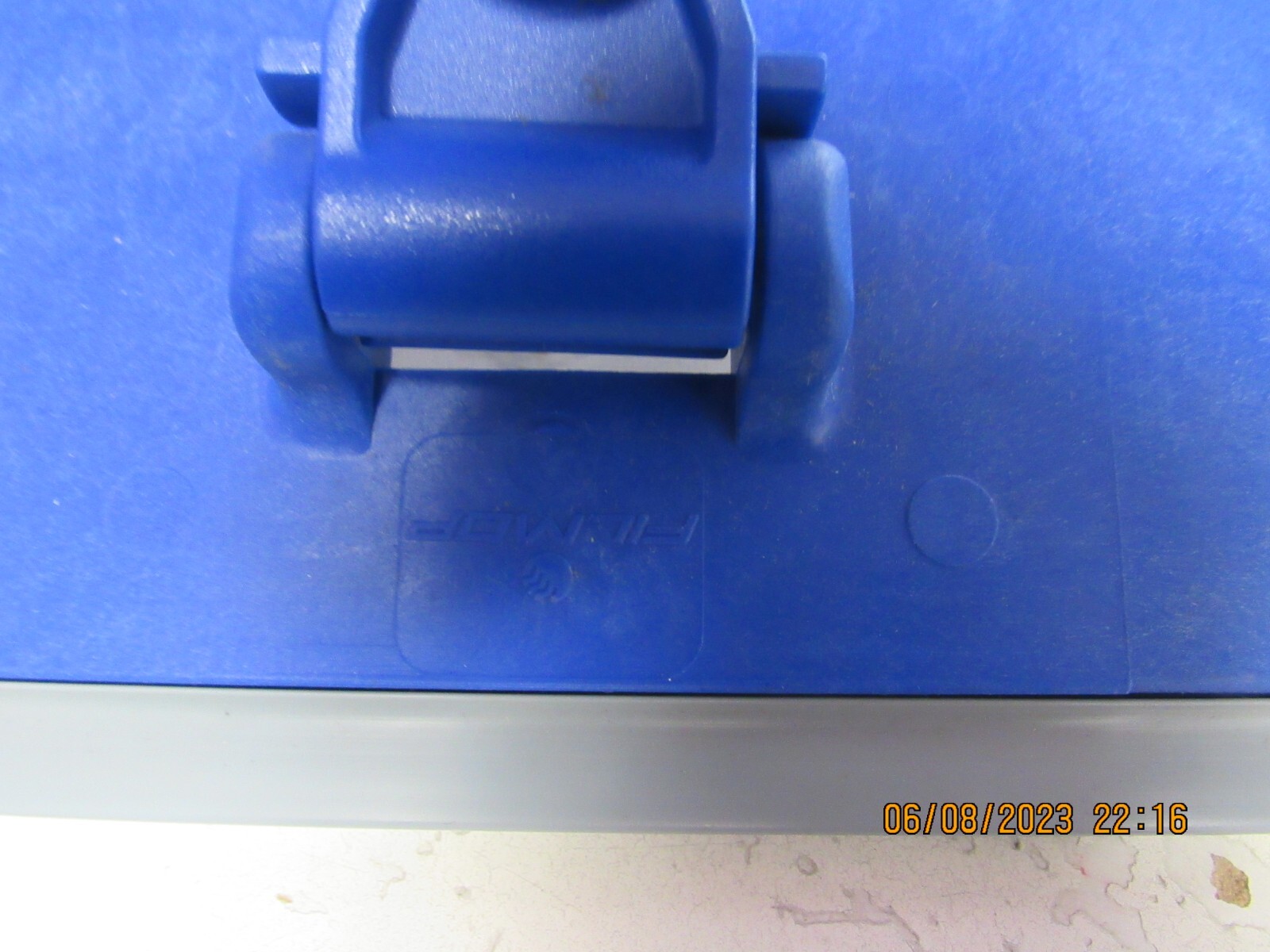 Filmop Blue Hook & Loop Fastener Strip Frame w/ Strips