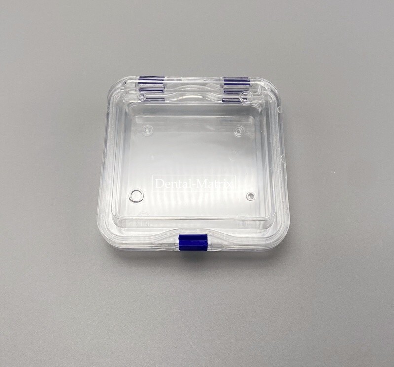 10 Pcs Denture False Teeth Membrane Case Container Hinged Display Box Jewelry