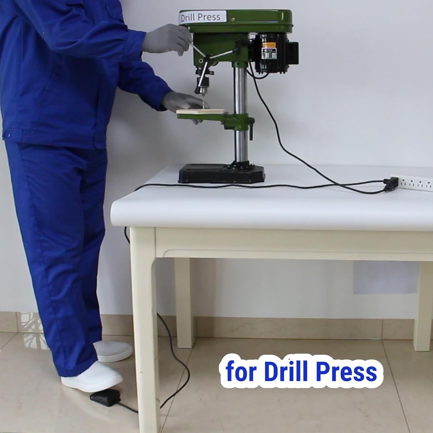 6.6ft/2m Momentary Foot Switch Pedal Normally Off Press and Hold to On -Liste…
