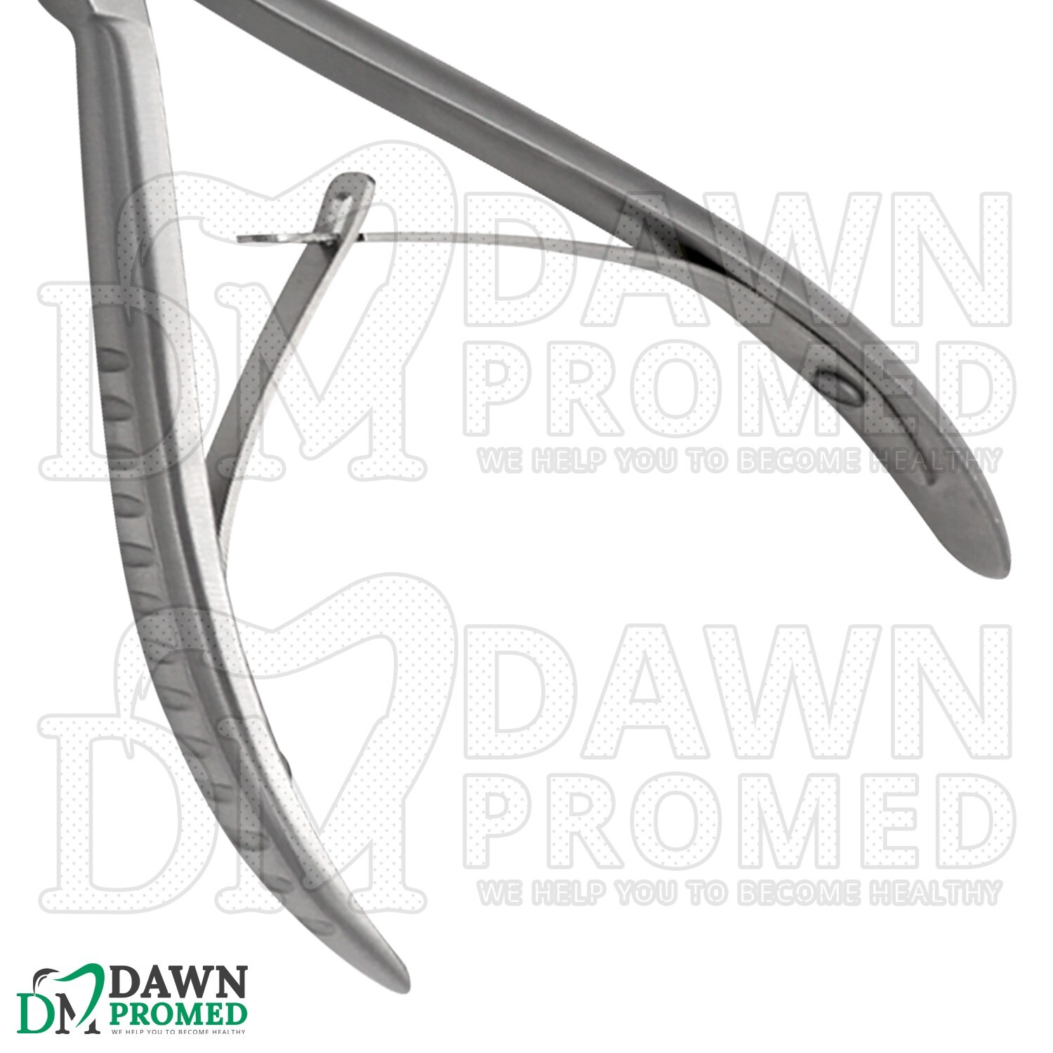 Micro Friedman Bone Rongeur Curved 5.5″ 1.3mm Jaws Surgical Dental Tool German G