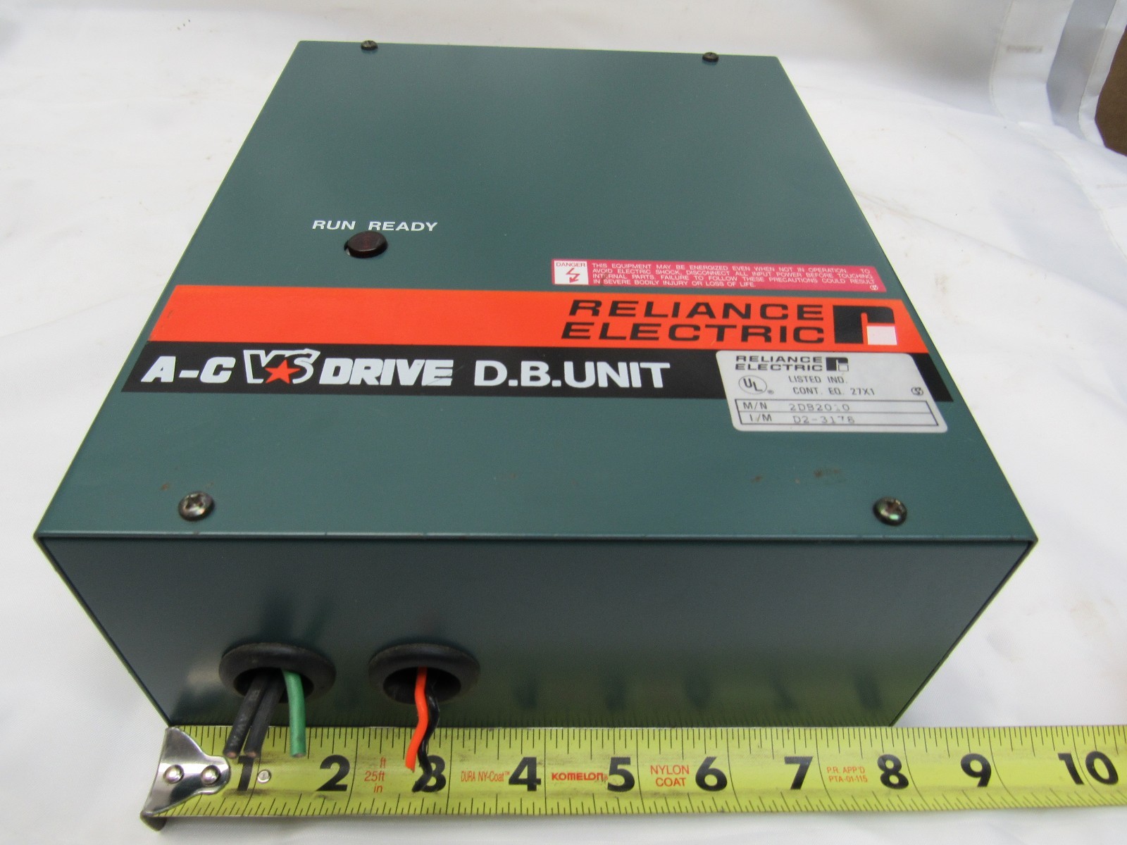 RELIANCE 2DB2010 AC VS DRIVE DYNAMIC BRAKE UNIT 7.5-10HP ***XLNT***