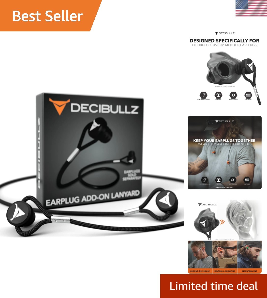 Custom Earplug Lanyard – Lightweight, Durable, and Convenient for Everyday Use
