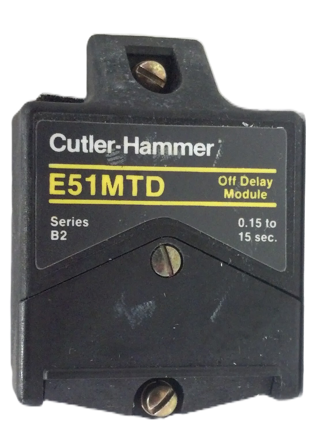 Cutler-Hammer E51-MTD Off-Delay Timer Logic Module .15 – 15 Seconds Adjustable