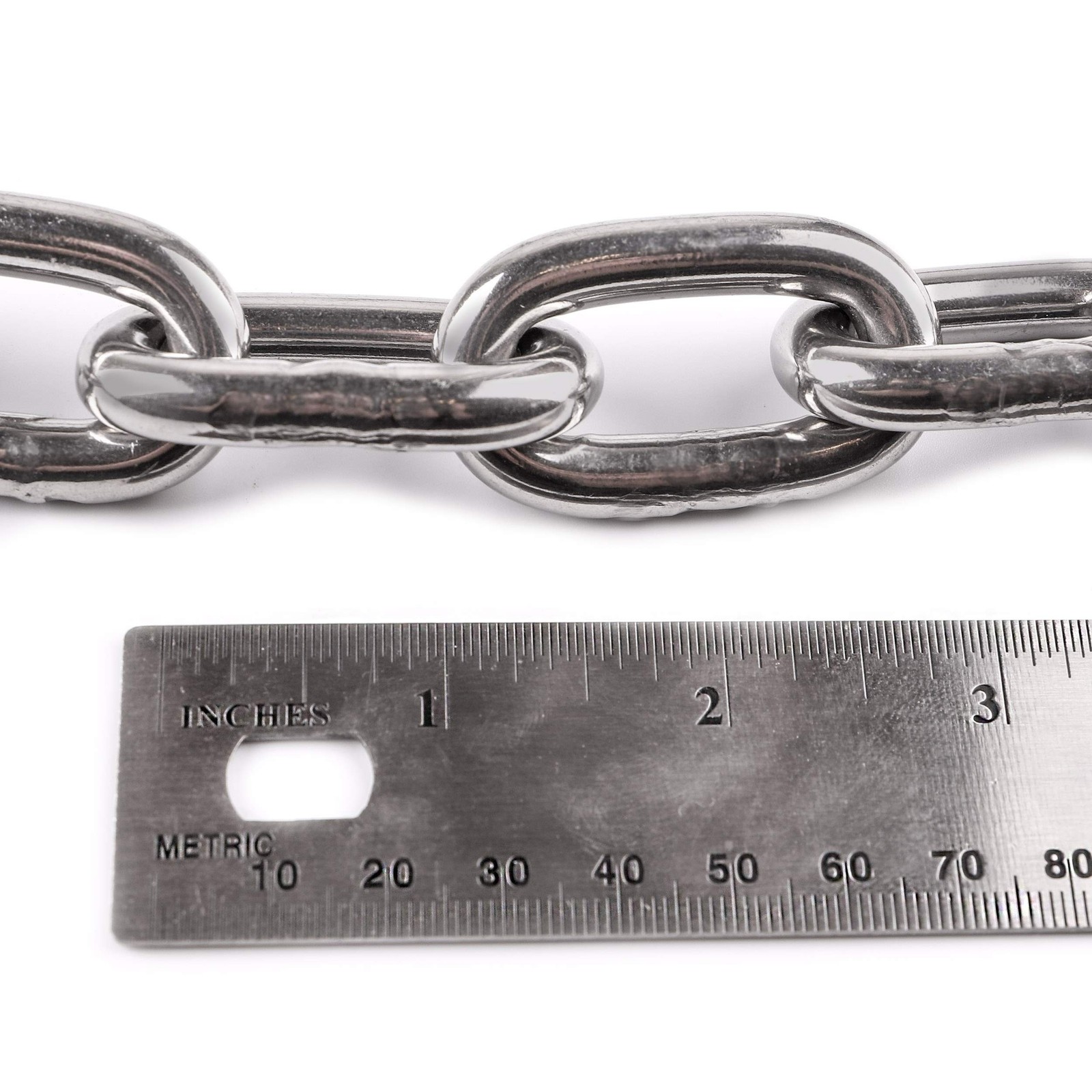 5/16″ by 6 Foot Long Stainless Steel 316 Anchor Chain 7,600 lbs Minimum Break…