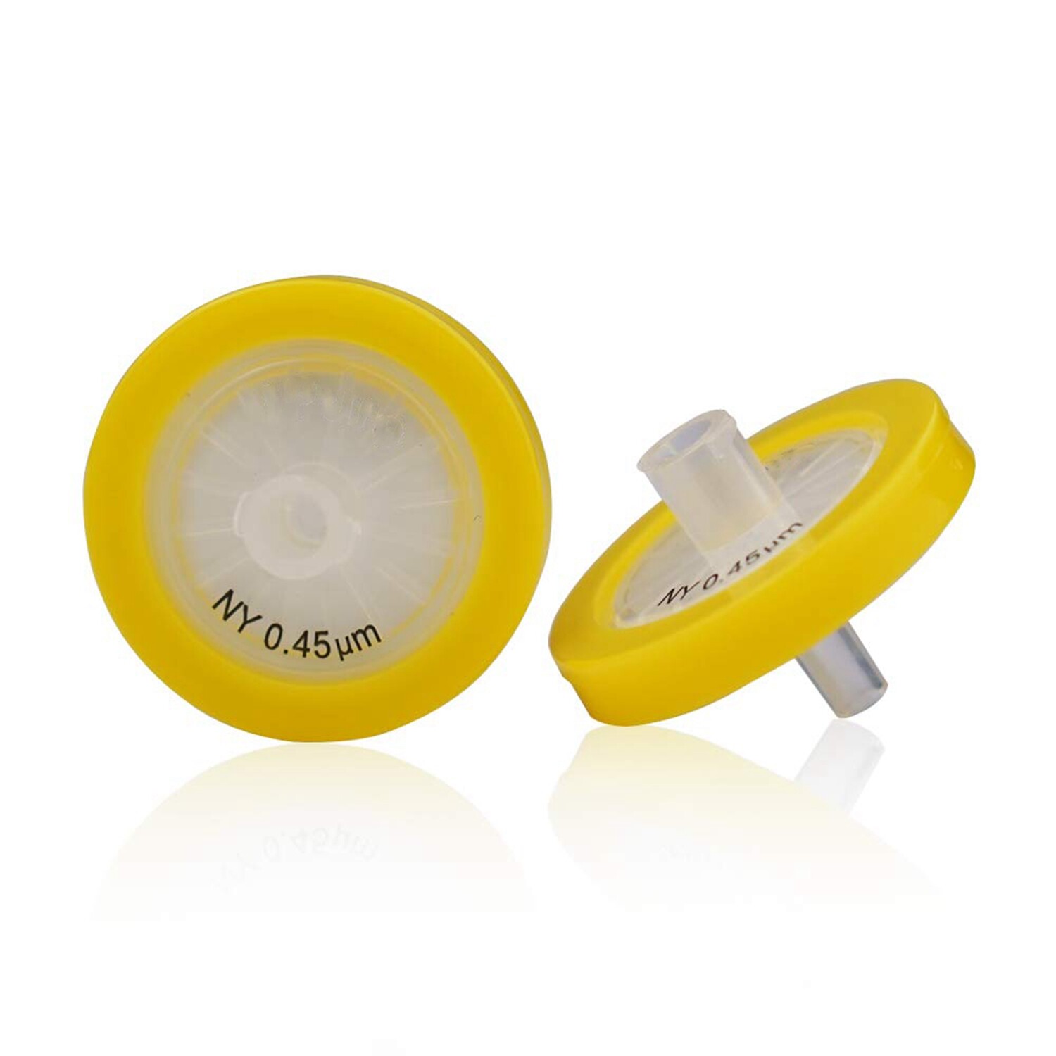 500Pk Nylon Syringe Filter 13mm Diameter 0.45μm Pore Size No-Sterile Hydrophilic