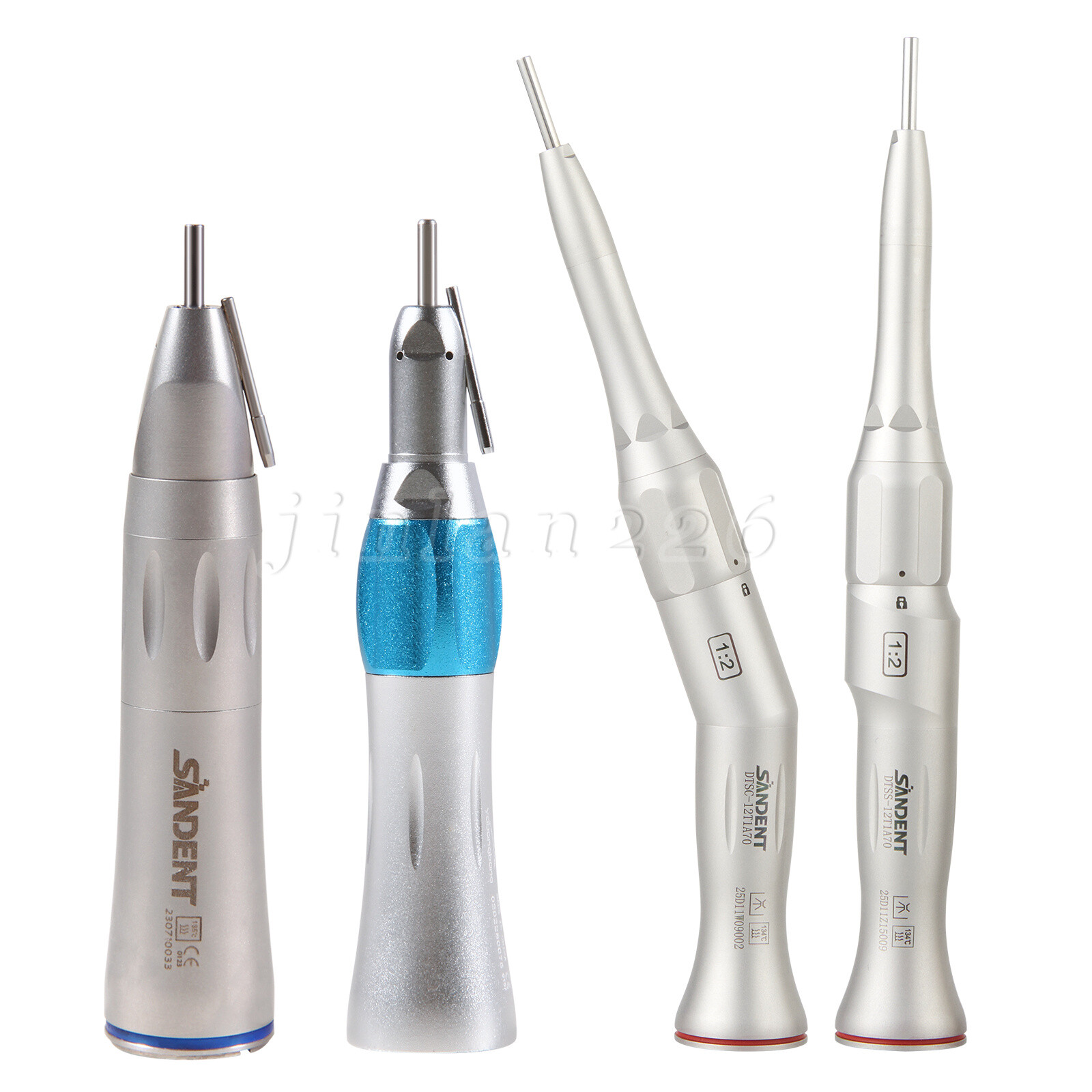 Dental Surgical Straight Handpiece 1:1 1:2 Oral Surgery 20° Angle 1:1 Nose Cone