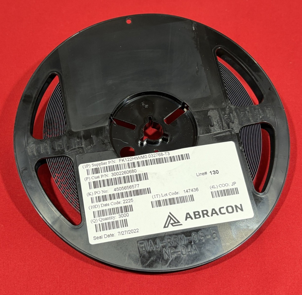 2300+ 32.768KHz Xtal Abracon 0.032768MHz Crystal 2.05×1.2mm FK122HIWM0.032768-T3