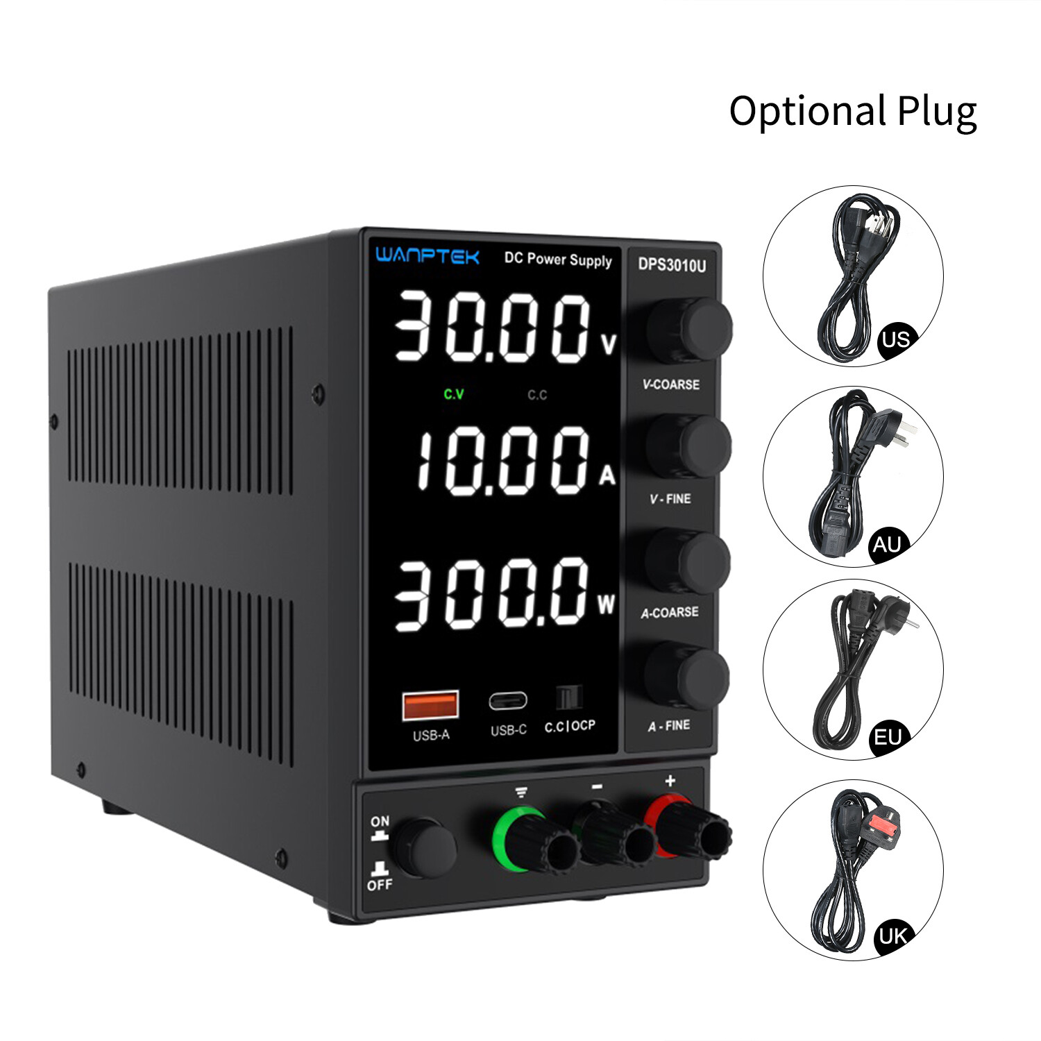 WANPTEK DPS3010U 300W Switching AC 115V/230V 50/60Hz D4V0