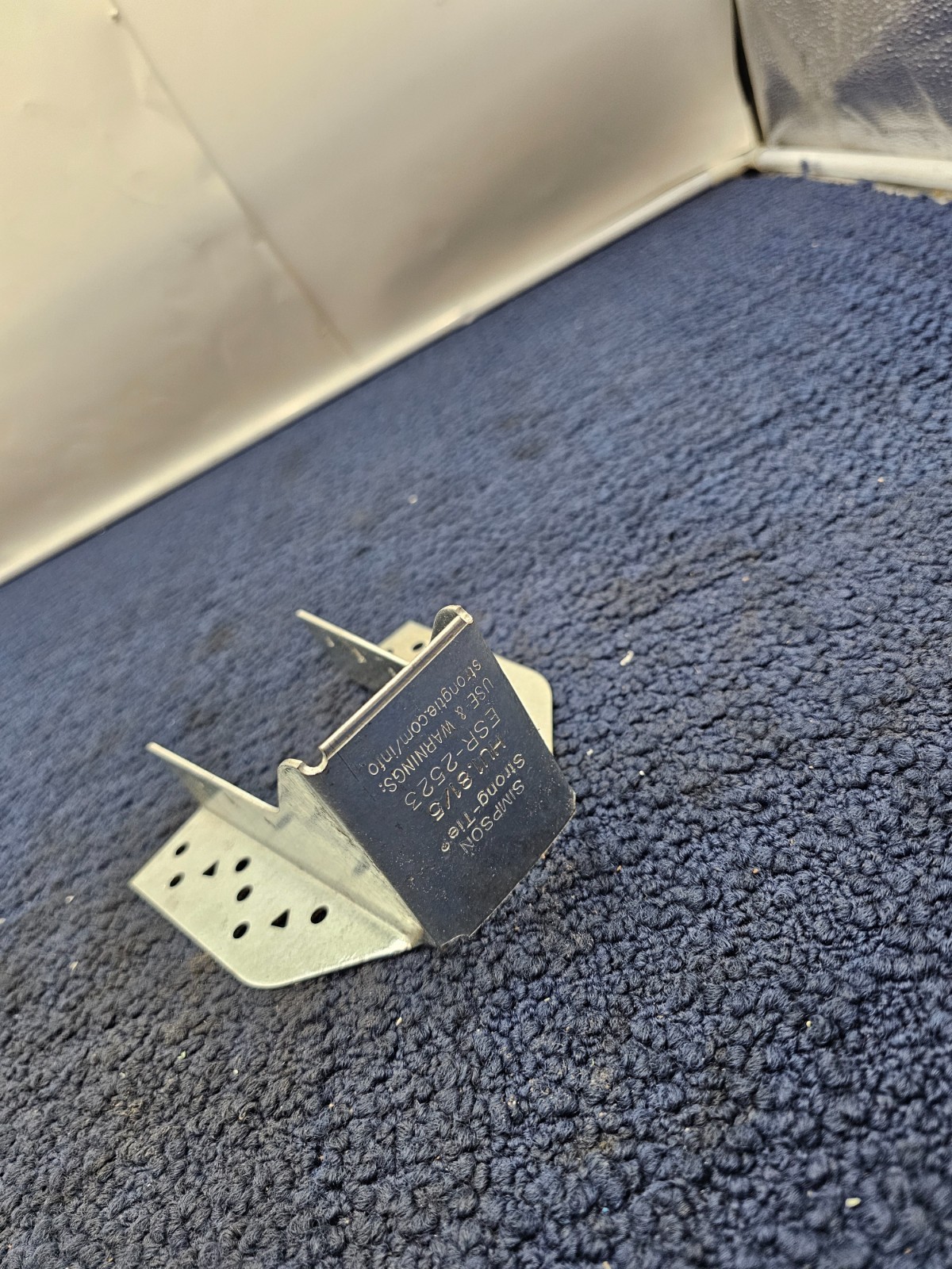 (QTY 5) Simpson Strong-Tie HU1.81/5 ESR-2523: Galvanized Face-Mount Joist Hanger