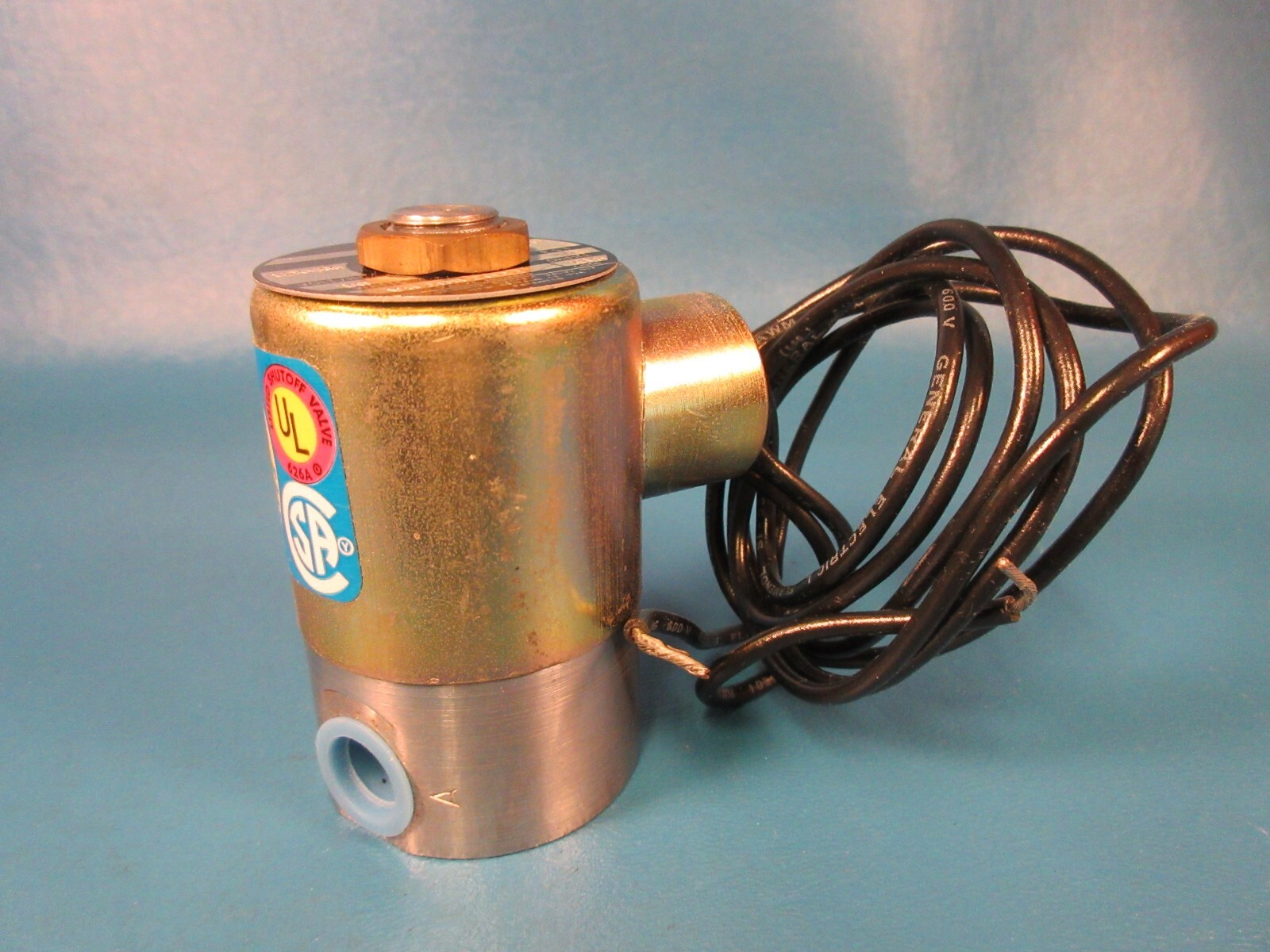 SKINNER V52DB2022, Solenoid Valve, 120/60. Psi: 20. Watts: 10. Orifice: 1/4