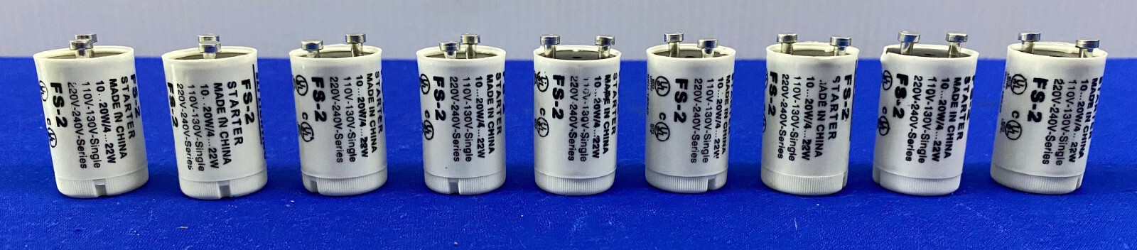 SLI LIGHTING FS-2 STARTER 10..20W/4…22W,110V-130V-SINGLE,220V-240V – QTY 9