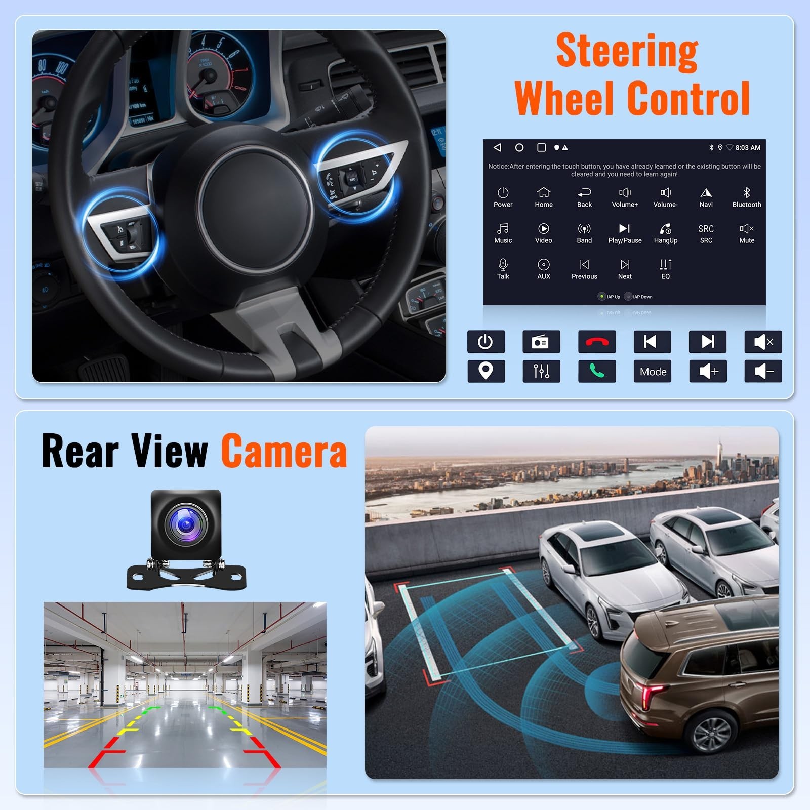 2+64GB Android 15 Car Radio for Toyota Corolla 2014 2015 2016 Wireless CarPla…