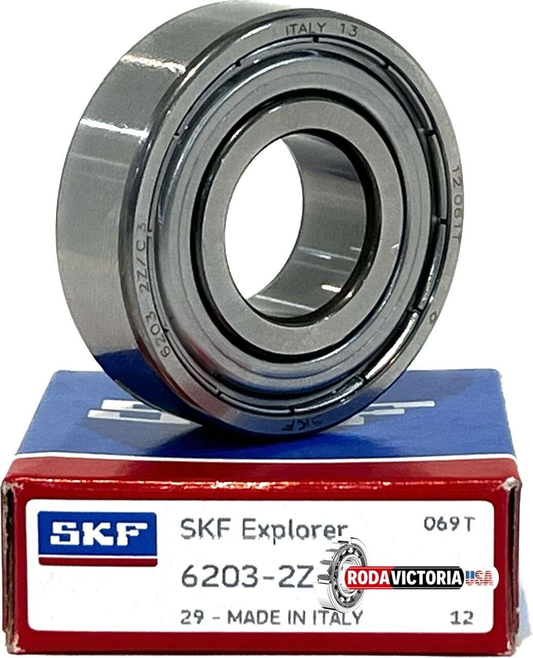SKF 6203 ZZ C3,6203 2Z C3, Ball Bearing 17x40x12, ABEC SAME DAY SHIPPING!!!