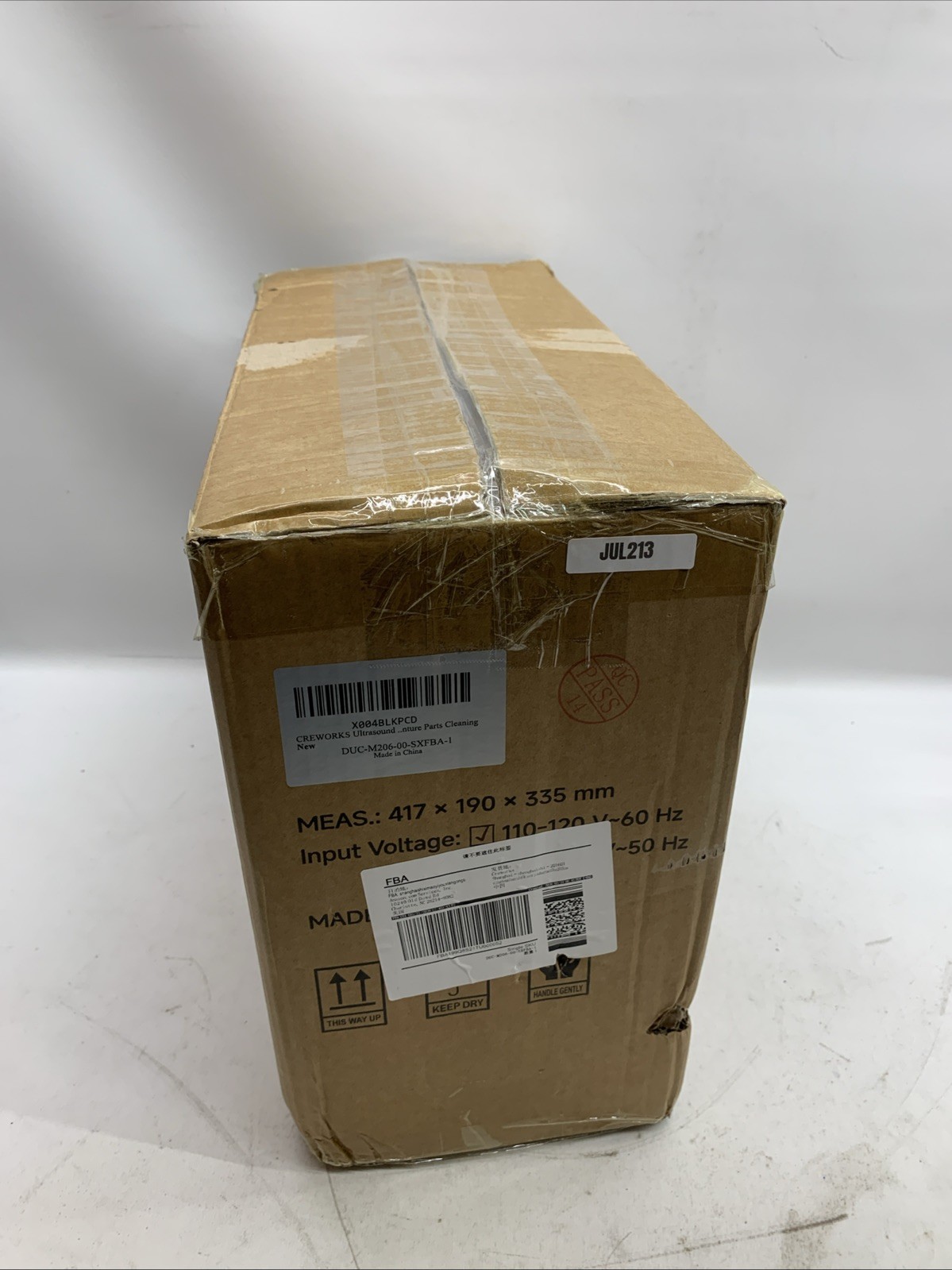 Creworks JX-031S Ultrasonic Cleaner 6L for Parts Bike Chain Metal Engine Parts