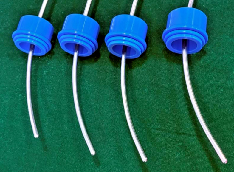 4pc Laparoscopic Gynecology Marva-Type Uterine Manipulator with 3 Cups Reusable