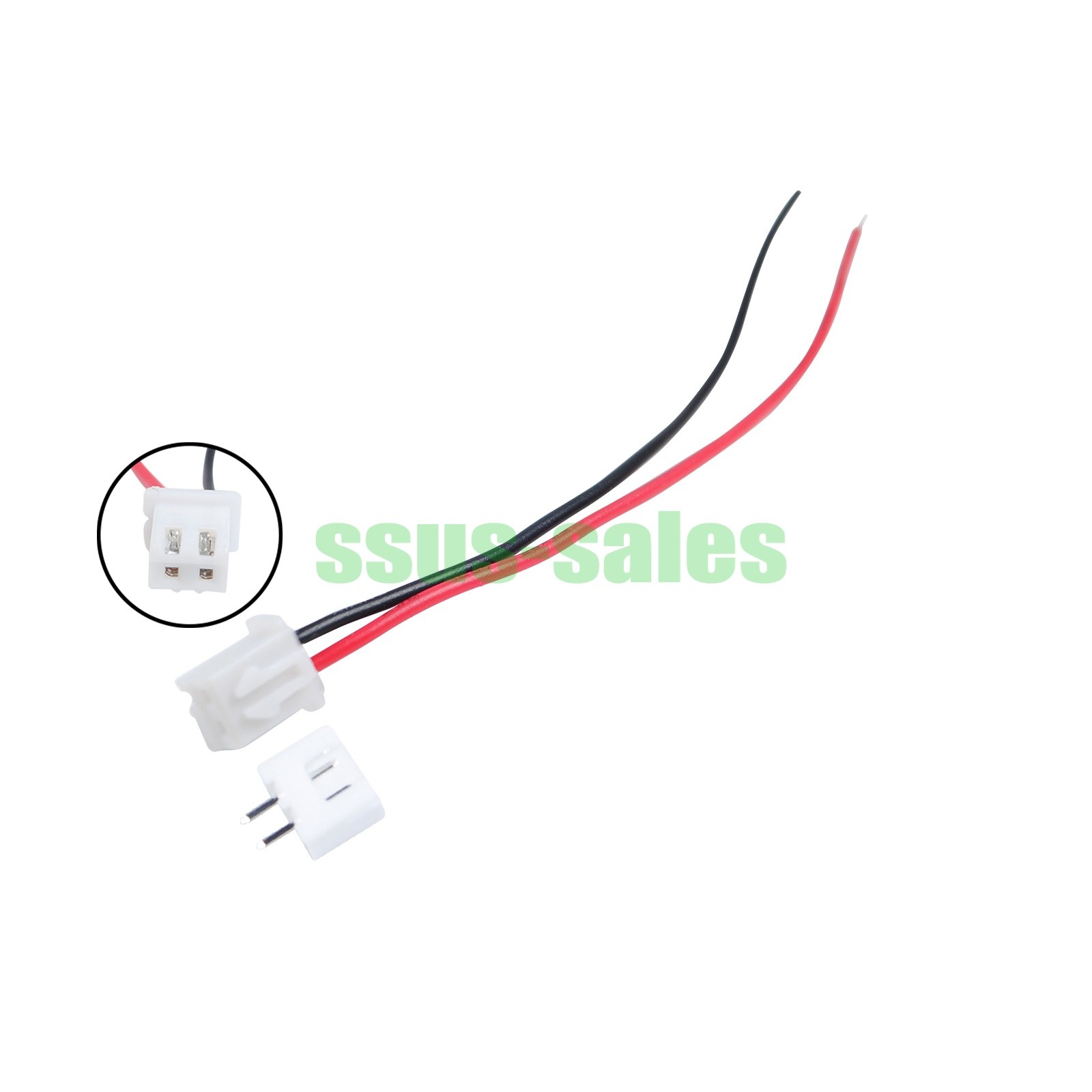 JST XH2.54mm 2Pin-12Pin Male Female Extension Cable 10CM/20CM/30CM No Soldering