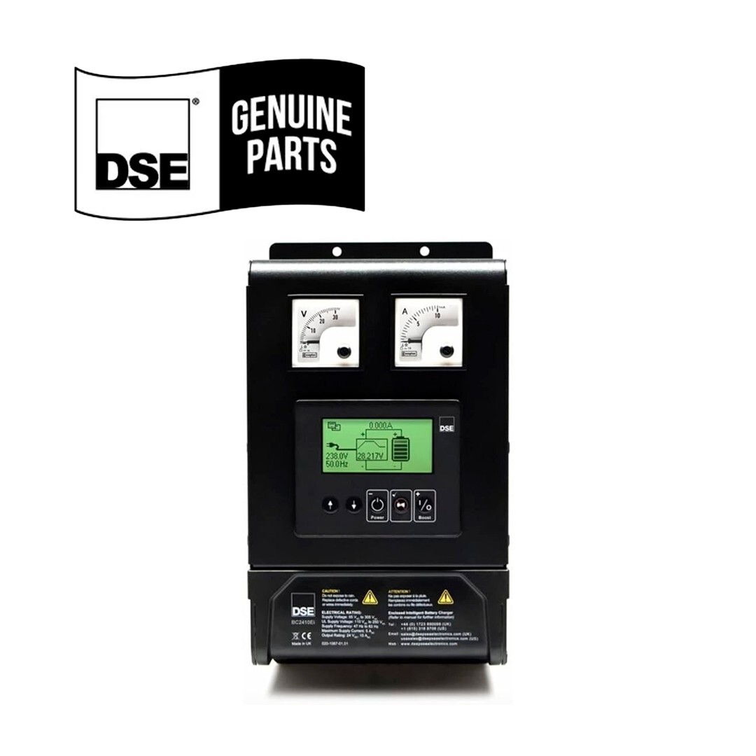 DSEBC2410EI-02 | 12/24 volt 10 amp Battery Charger | Original DSE | Made in UK